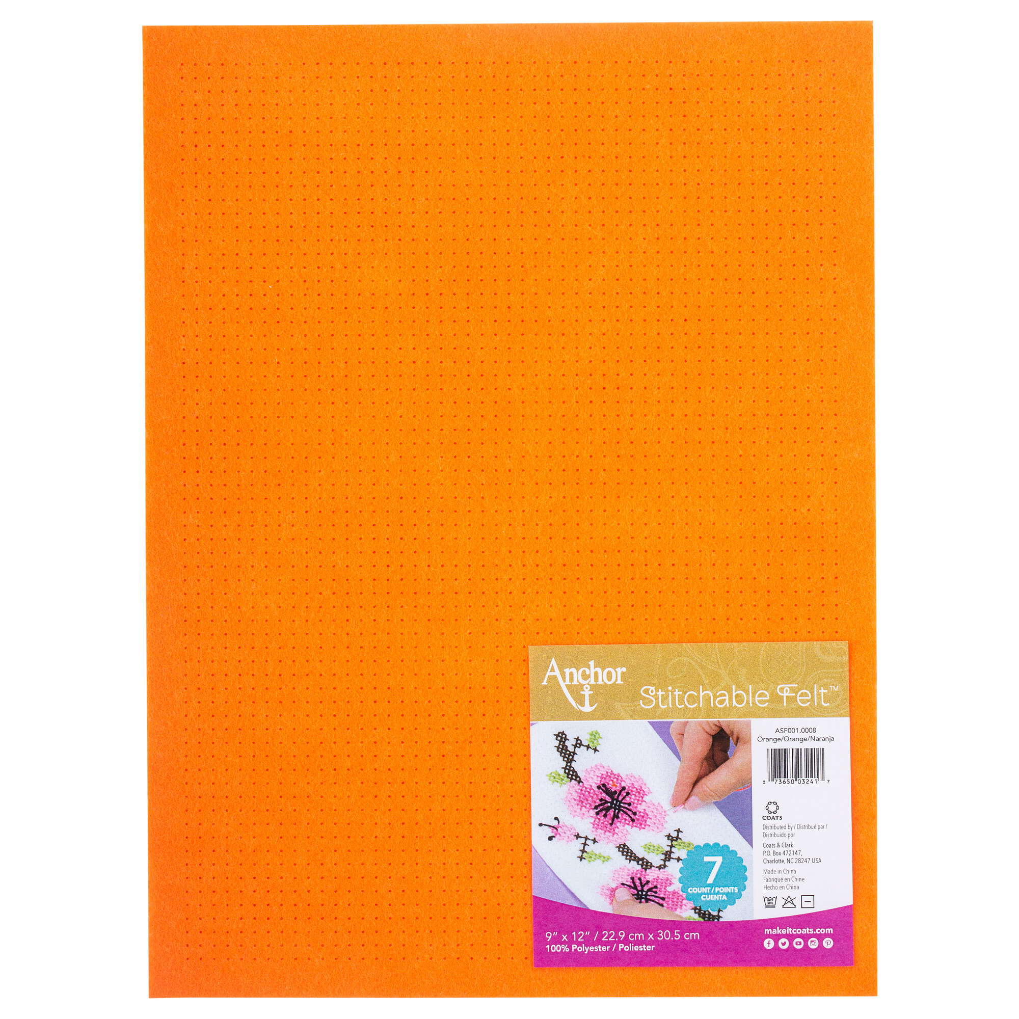 Anchor Stitchable Felt 9" x 12" - Clearance Items - Image 3
