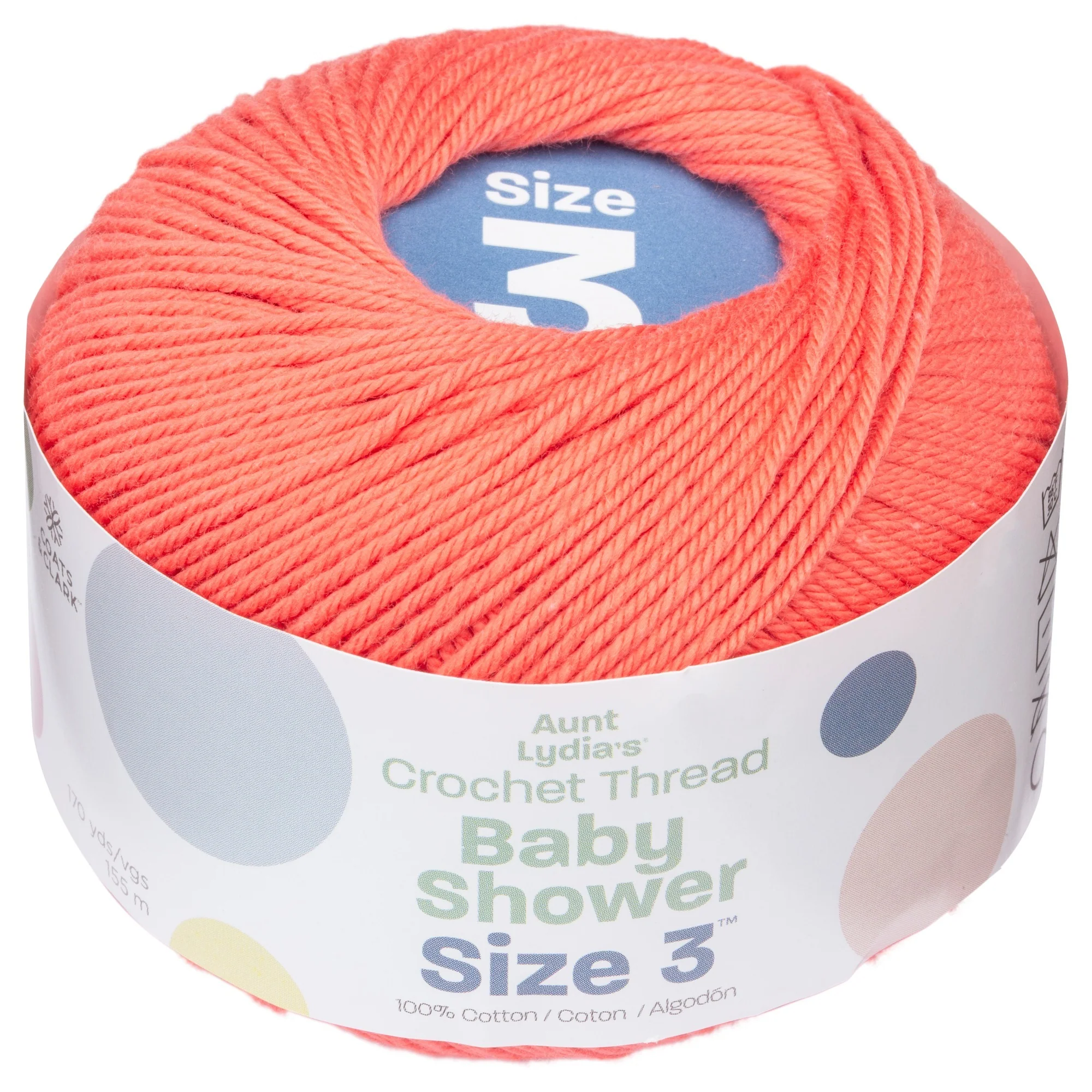 Aunt Lydia's Baby Shower Crochet Thread Size 3 - Clearance Shades - Image 24