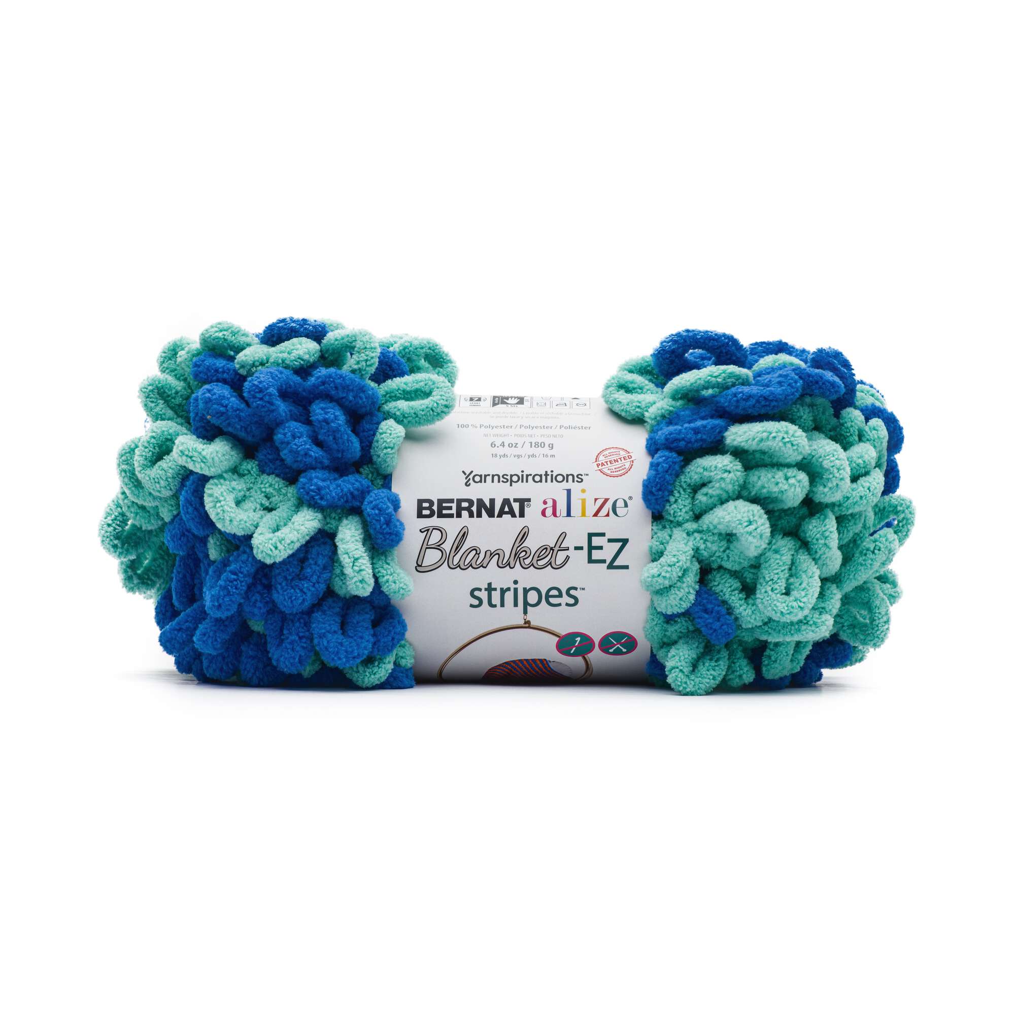 Bernat Alize Blanket-EZ Stripes Yarn - Discontinued Shades - Image 11