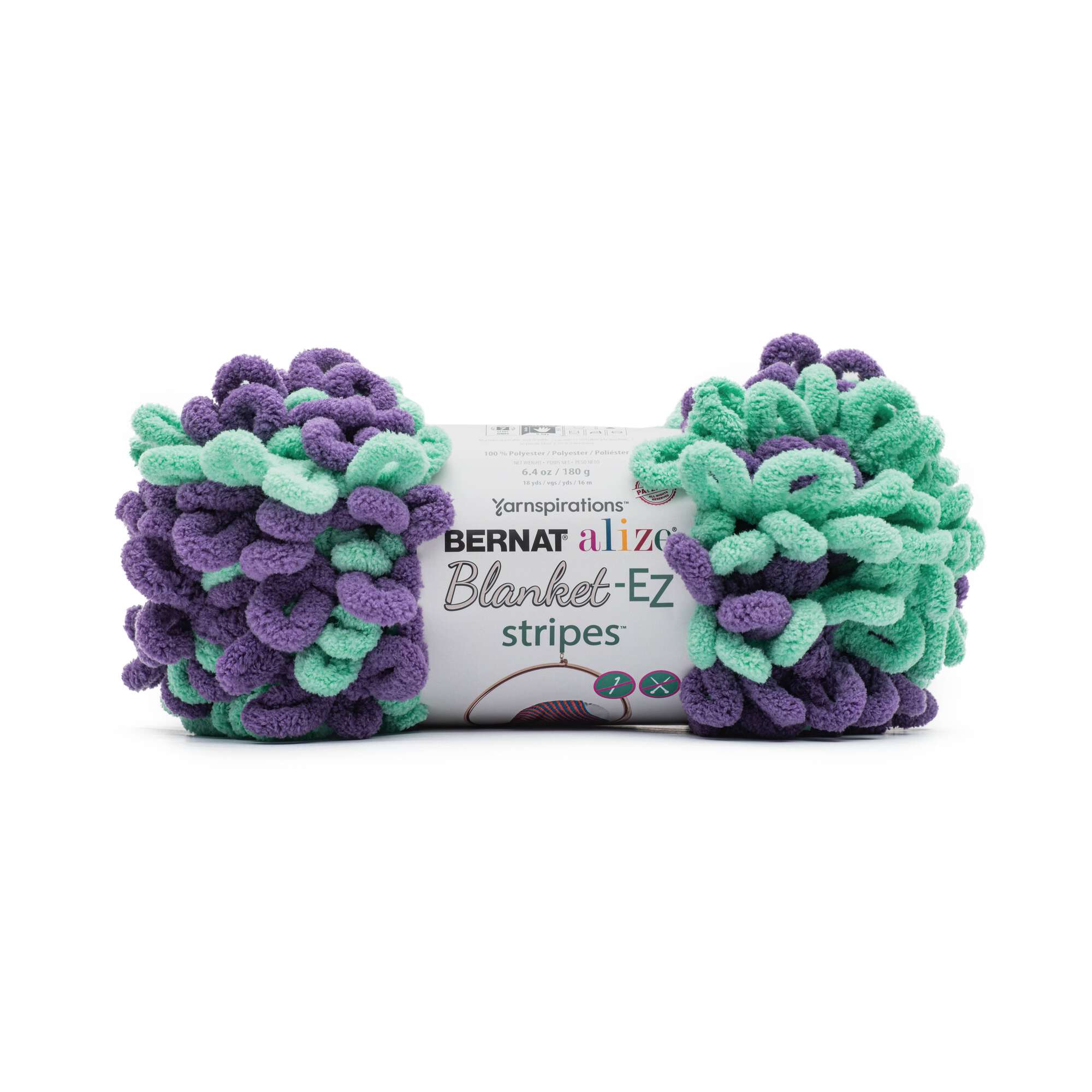 Bernat Alize Blanket-EZ Stripes Yarn - Discontinued Shades - Image 13