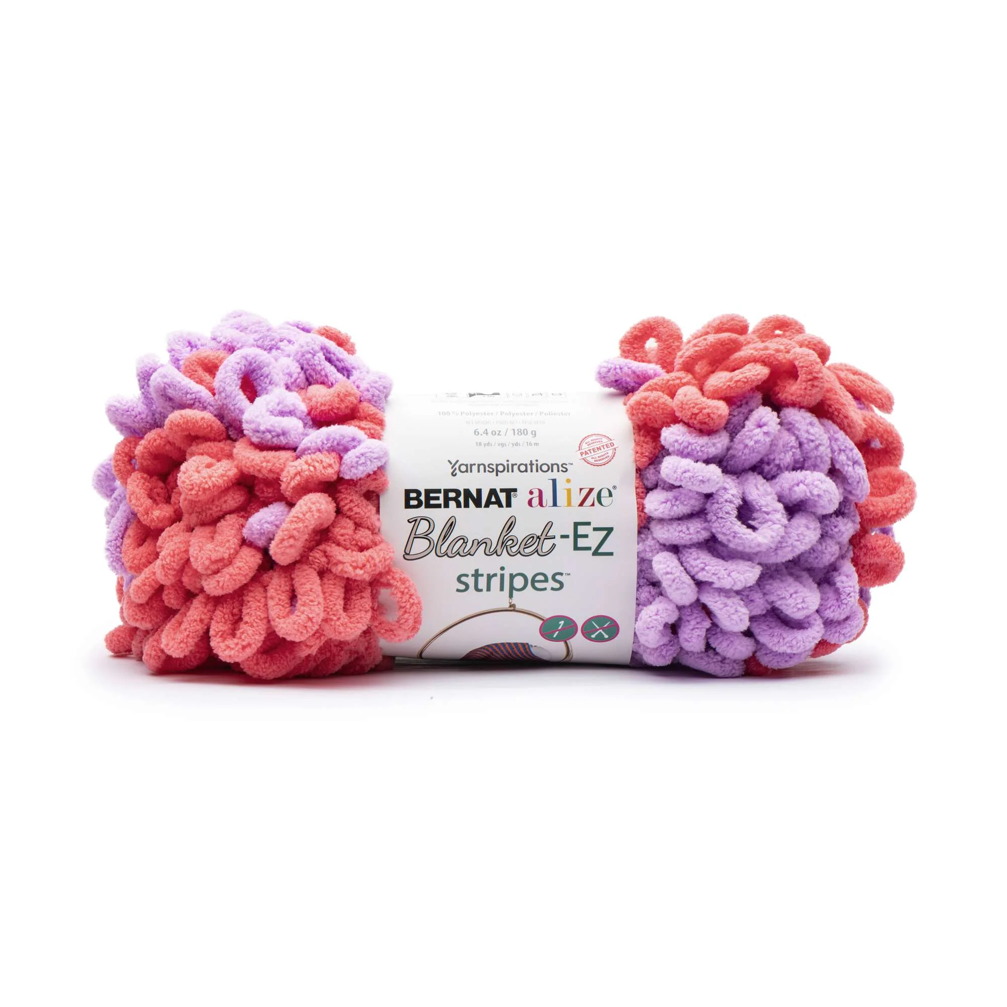 Bernat Alize Blanket-EZ Stripes Yarn - Discontinued Shades - Image 7