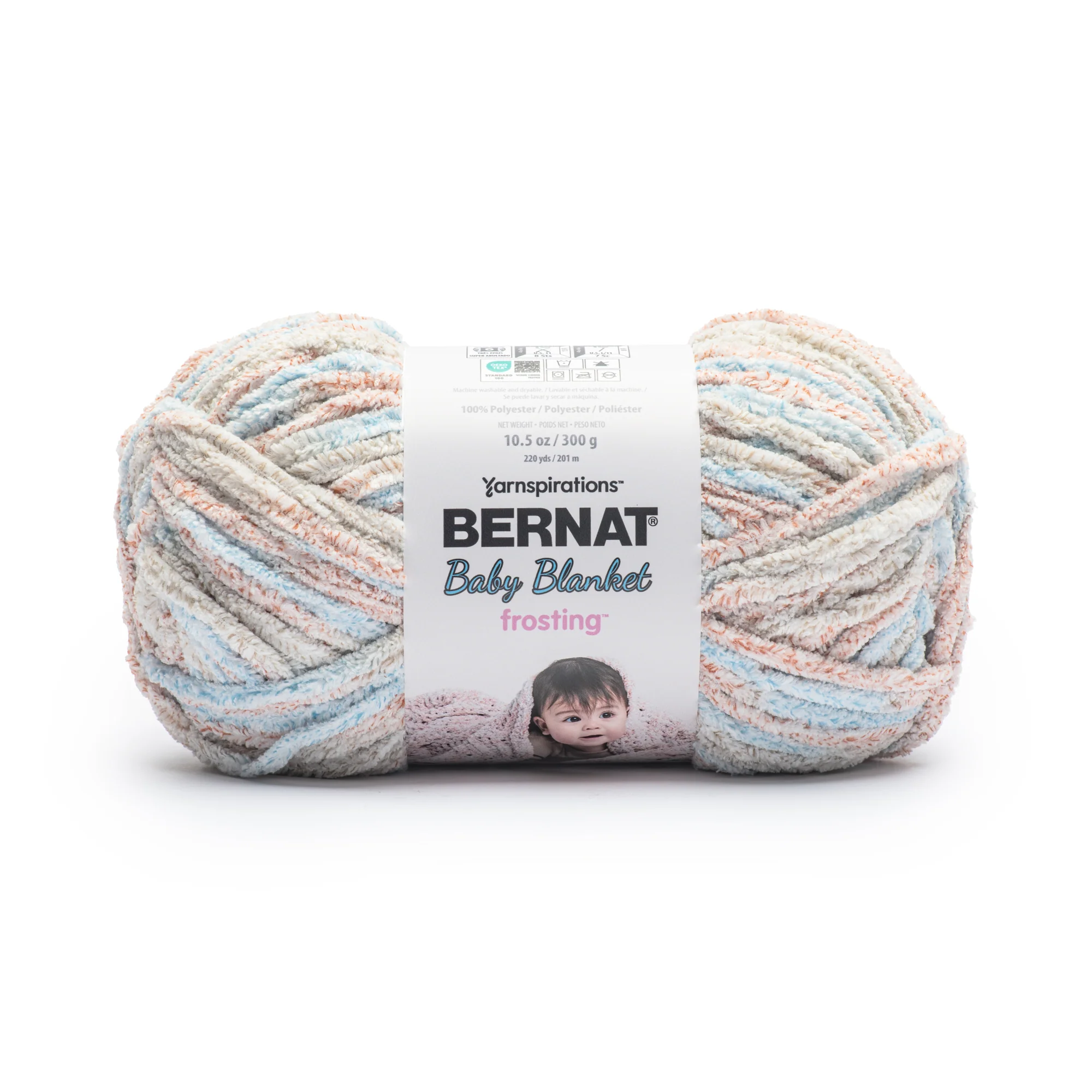 Bernat Baby Blanket Frosting Yarn (300g/10.6oz) - Image 3