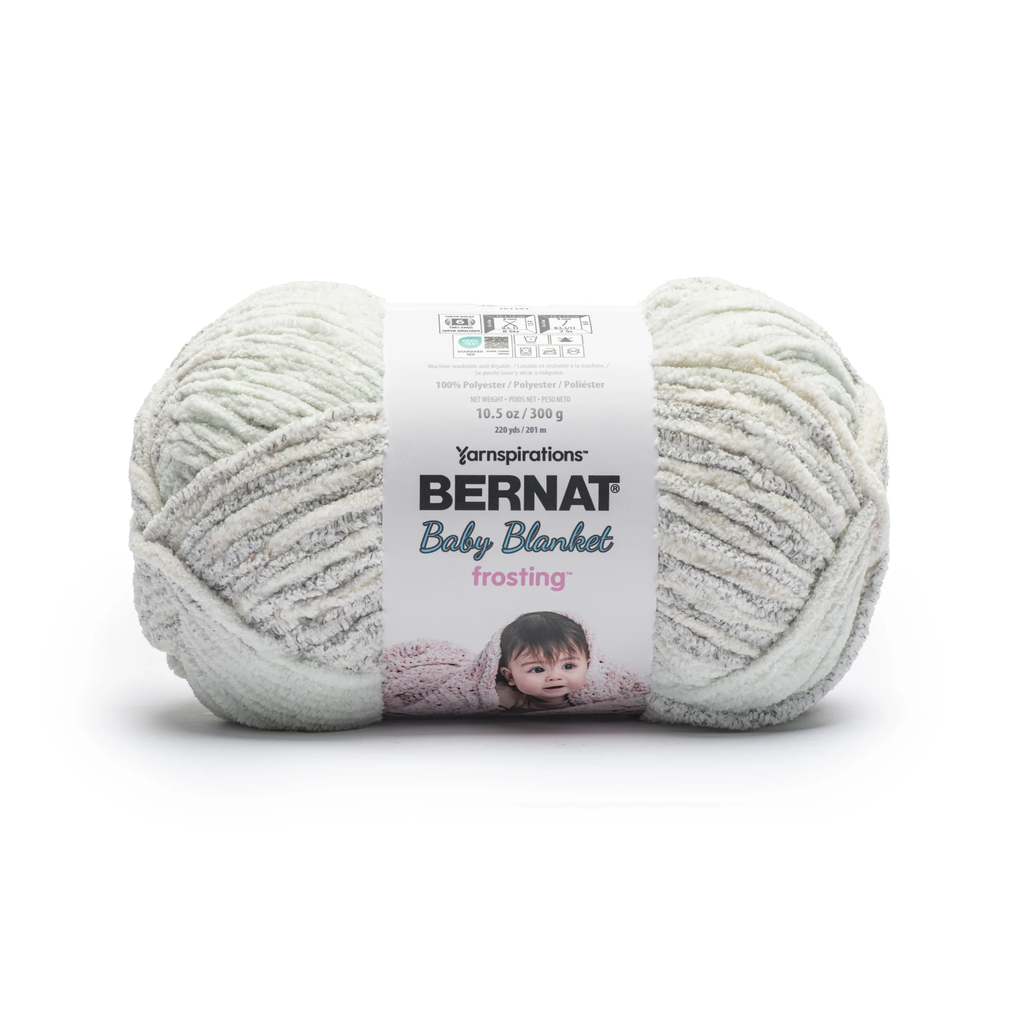Bernat Baby Blanket Frosting Yarn (300g/10.6oz) - Image 5