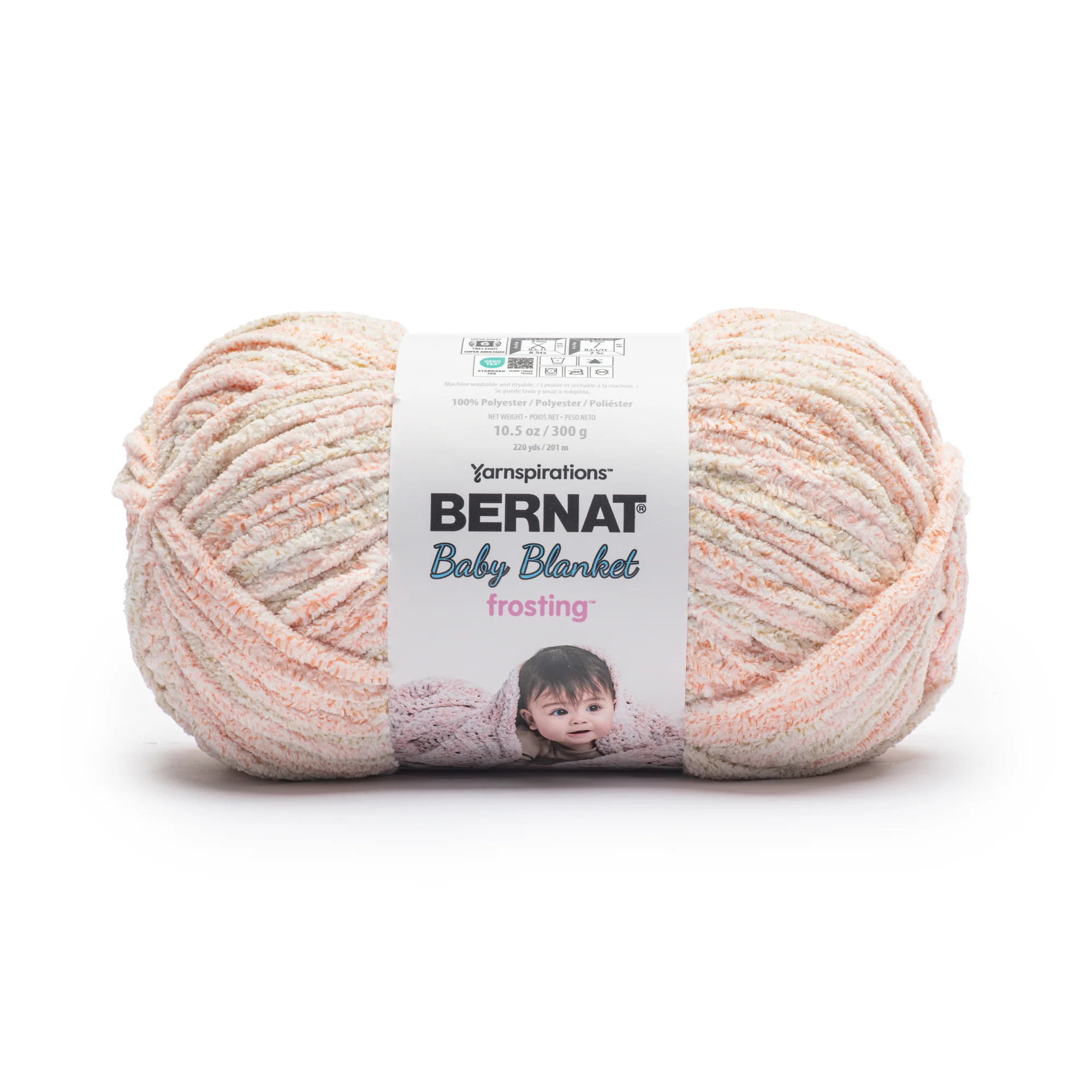 Bernat Baby Blanket Frosting Yarn (300g/10.6oz) - Image 7