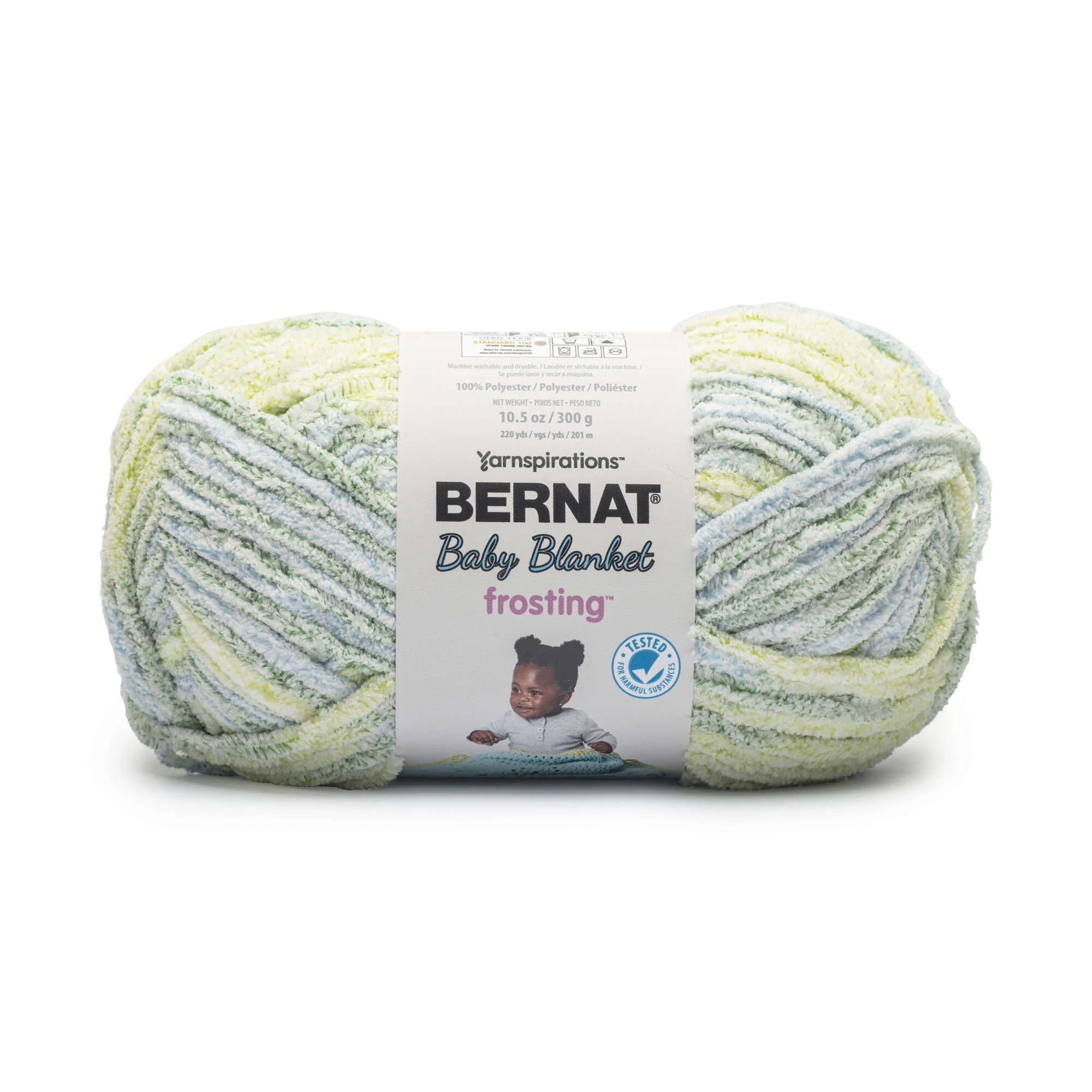 Bernat Baby Blanket Frosting Yarn (300g/10.6oz) - Image 3