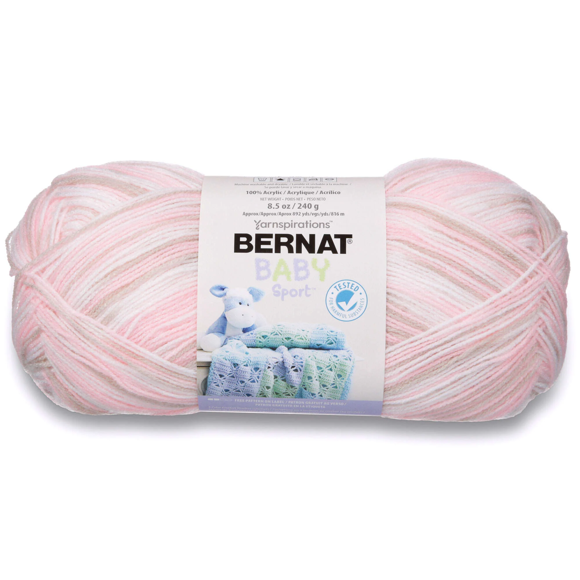 Bernat Baby Sport Ombre Yarn - Discontinued Shades