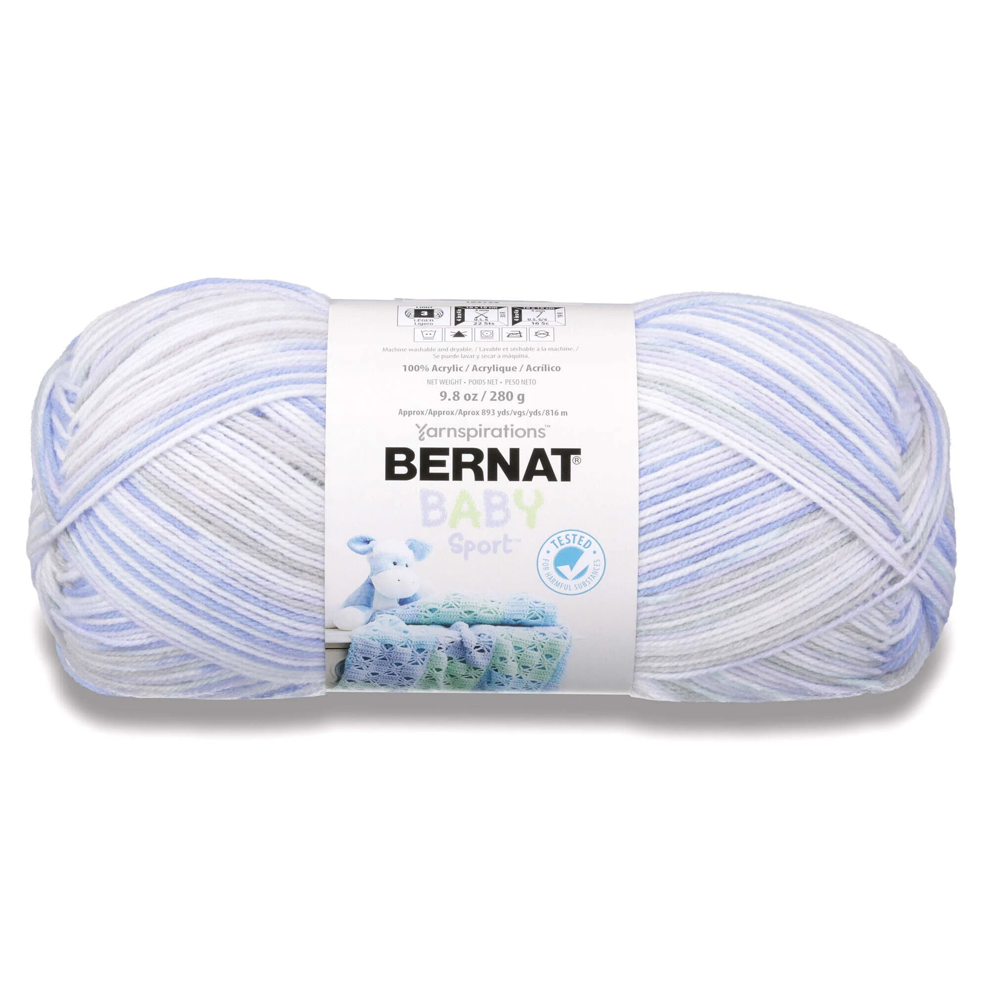 Bernat Baby Sport Ombre Yarn - Discontinued Shades - Image 11
