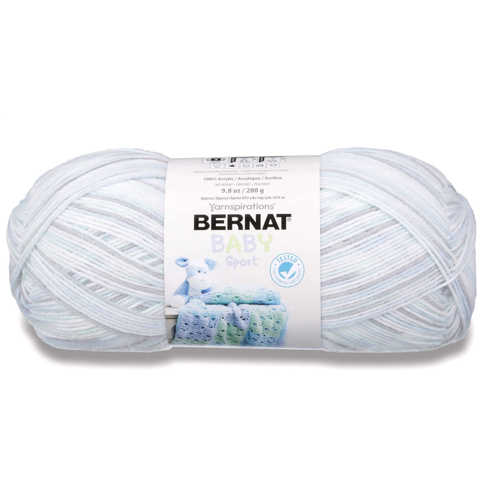 Bernat Baby Sport Ombre Yarn - Discontinued Shades - Image 7
