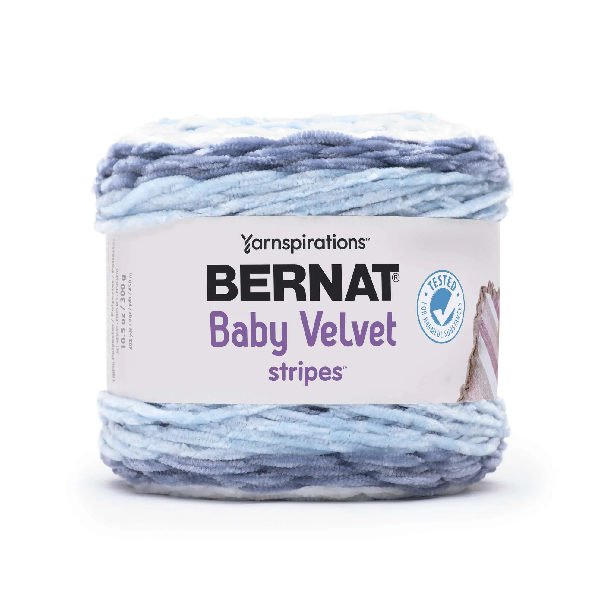 Bernat Baby Velvet Stripes Yarn - Discontinued Shades - Image 3