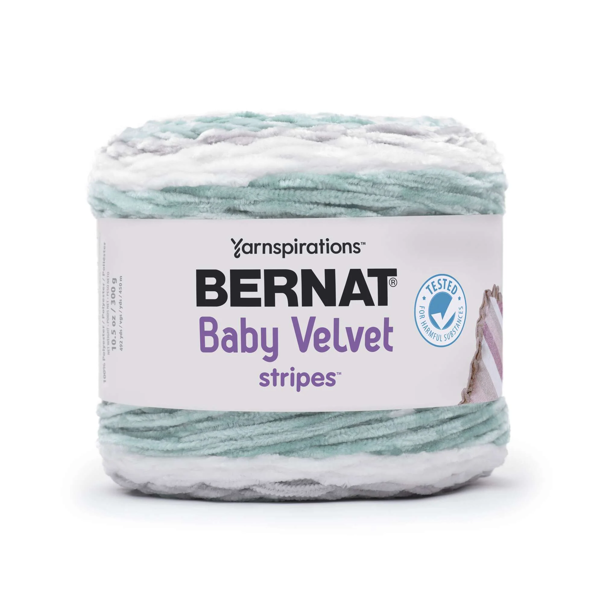 Bernat Baby Velvet Stripes Yarn - Discontinued Shades - Image 9