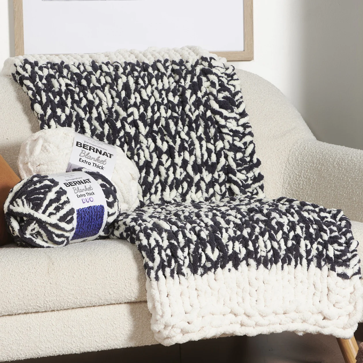 Bernat Blanket Extra Thick Duo Yarn (600g/21.2oz) - Image 15