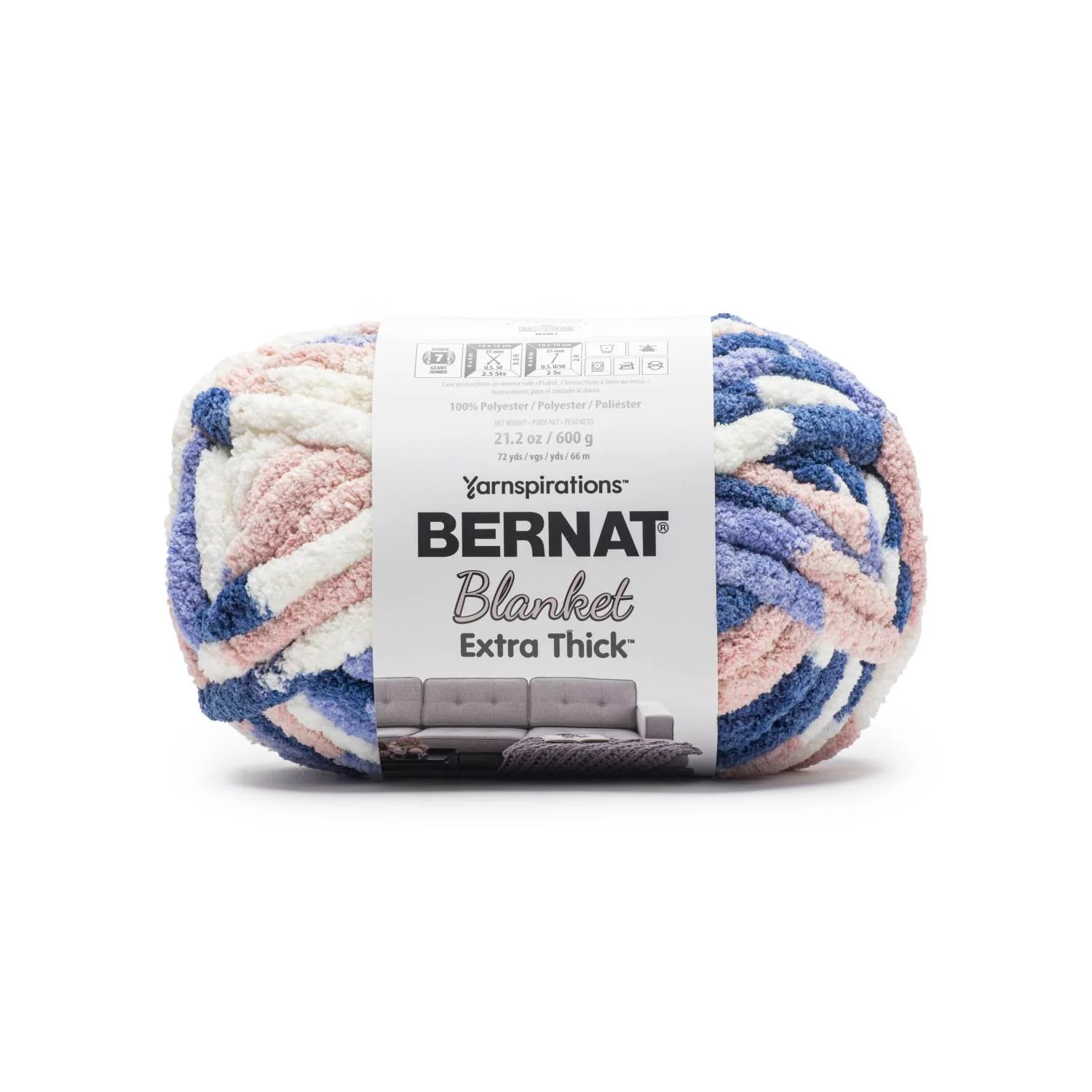 Bernat Blanket Extra Thick Yarn (600g/21.2oz) - Discontinued Shades