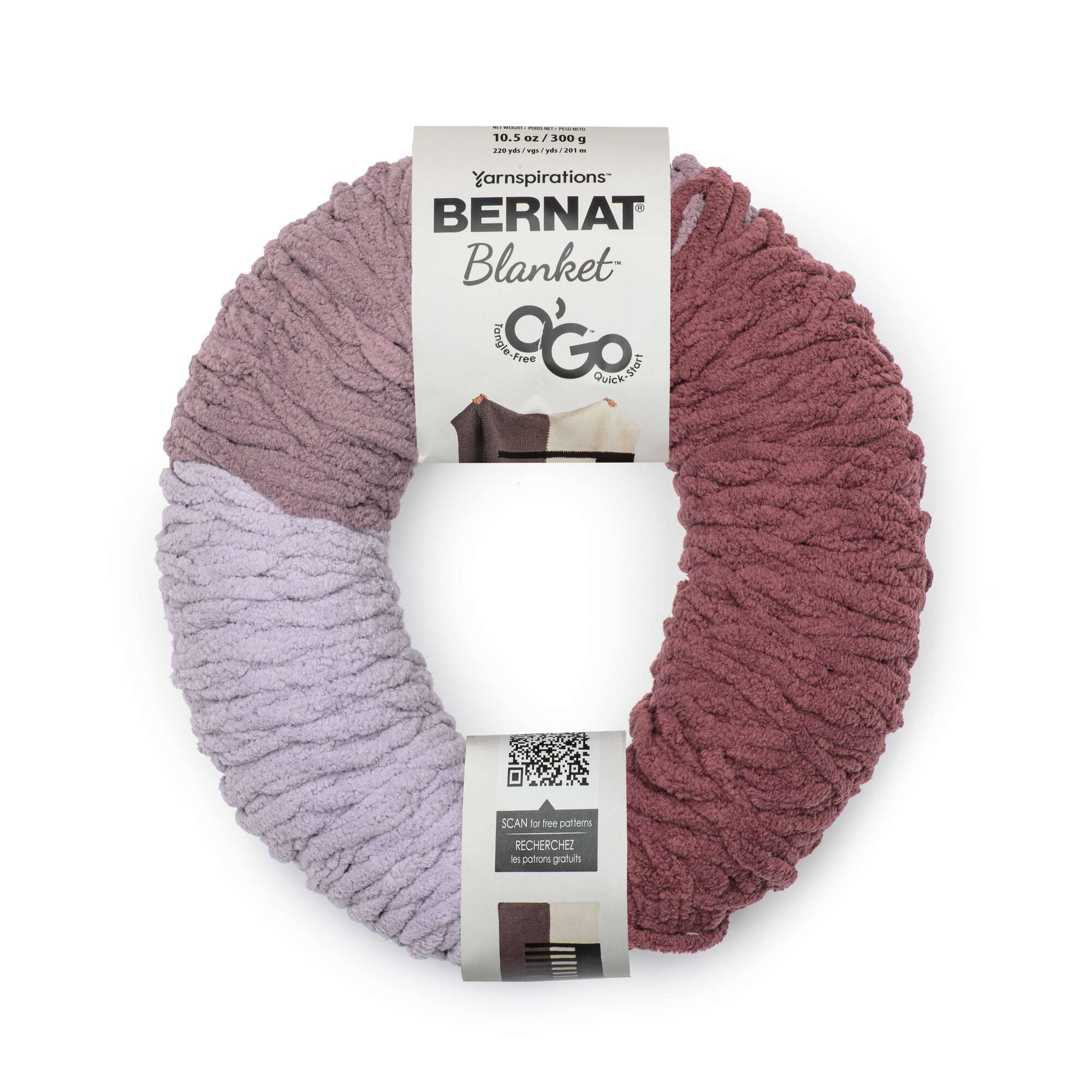 Bernat Blanket O'Go Yarn (300g/10.5oz) - Discontinued Shades - Image 3