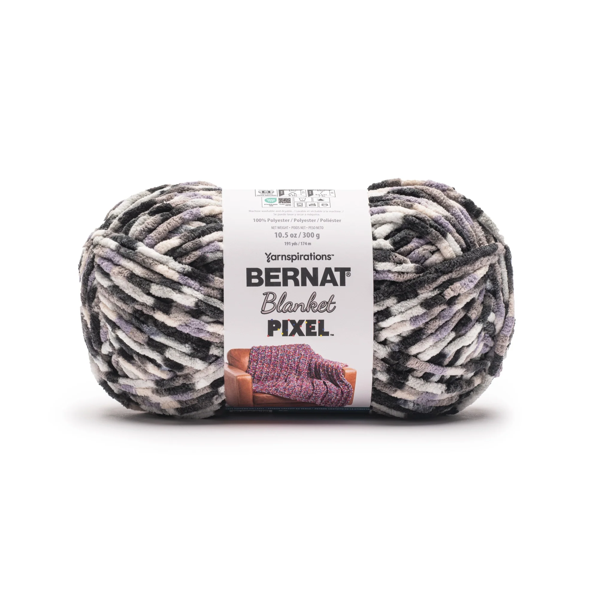 Bernat Blanket Pixel Yarn (300g/10.5oz) - Image 13