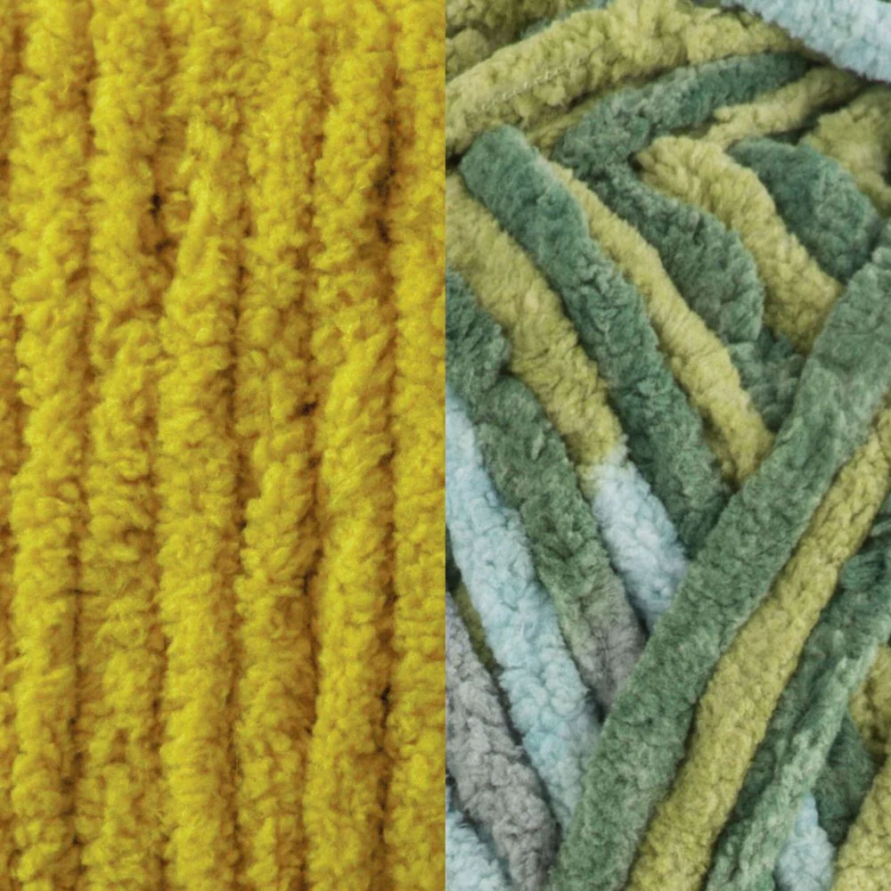 Bernat Blanket Yarn Crochet Value Pack with Canvas Bag - Sold Out - Image 2