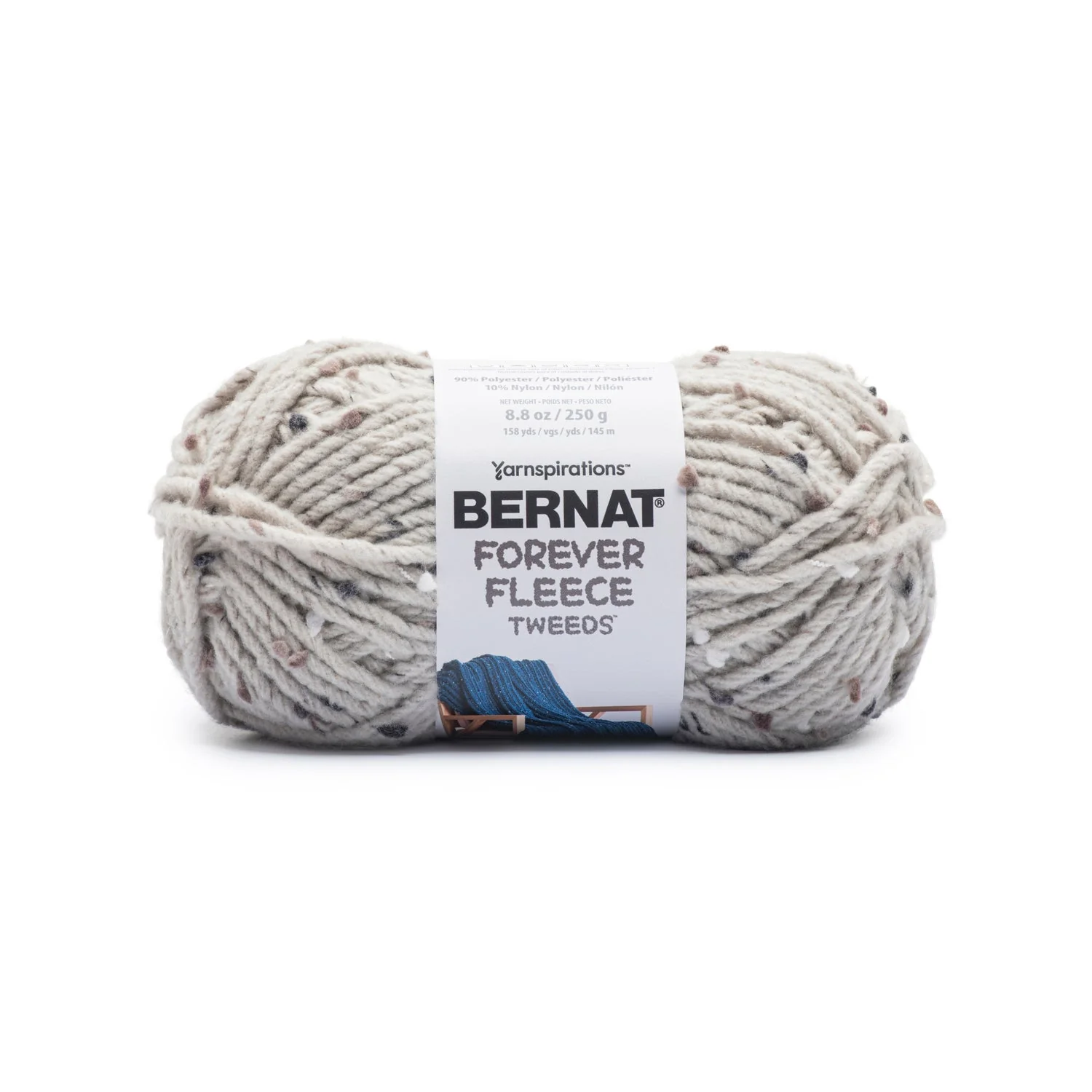Bernat Forever Fleece Tweeds Yarn (250g/8.8oz) - Discontinued Shades - Image 3