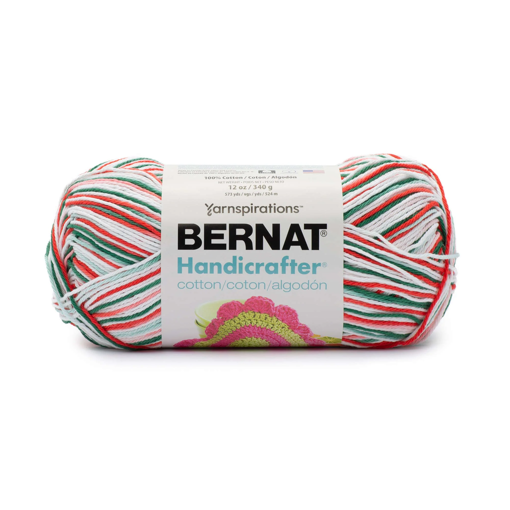 Bernat Handicrafter Cotton Ombres Yarn (340g/12oz) - Discontinued Shades - Image 5