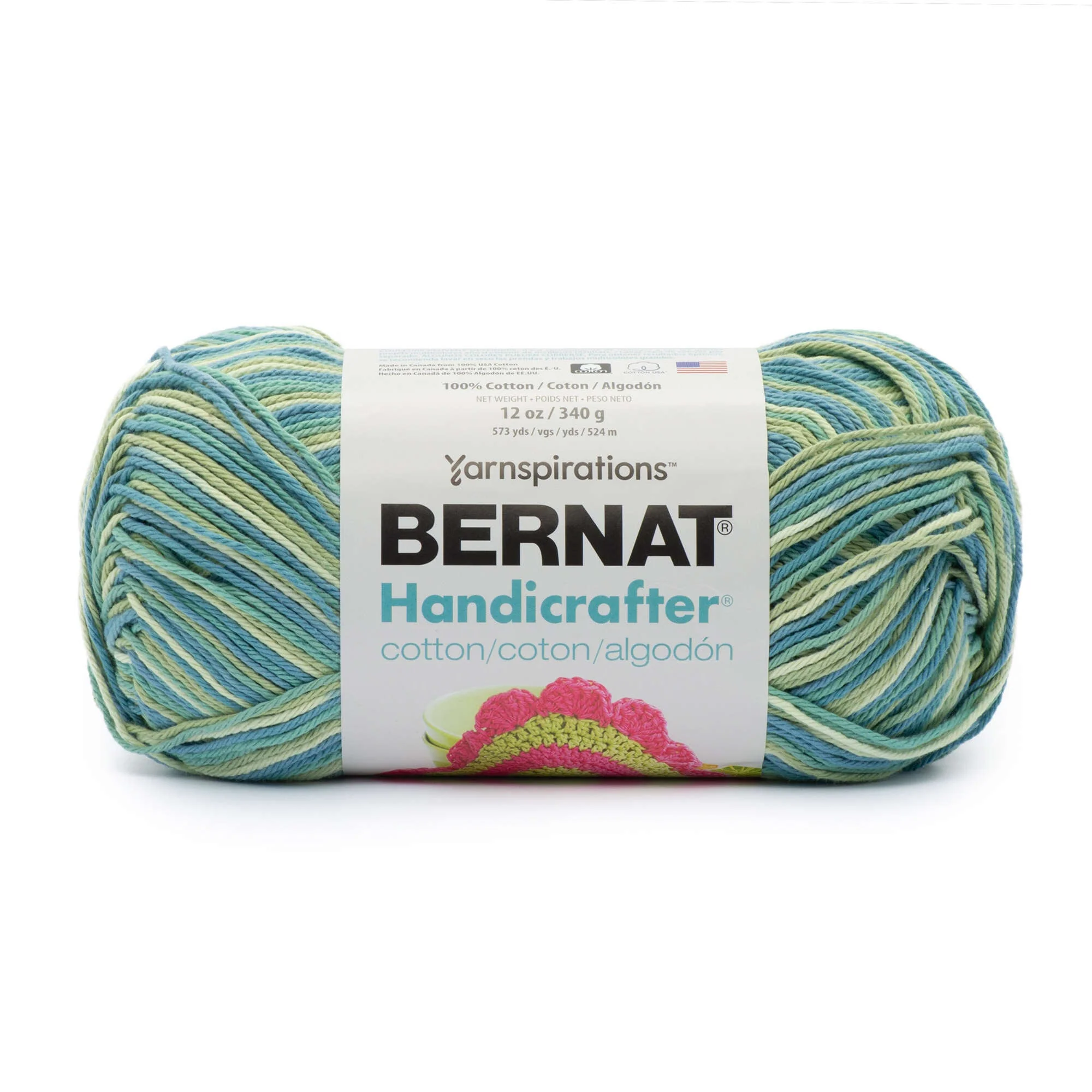 Bernat Handicrafter Cotton Ombres Yarn (340g/12oz) - Discontinued Shades - Image 59
