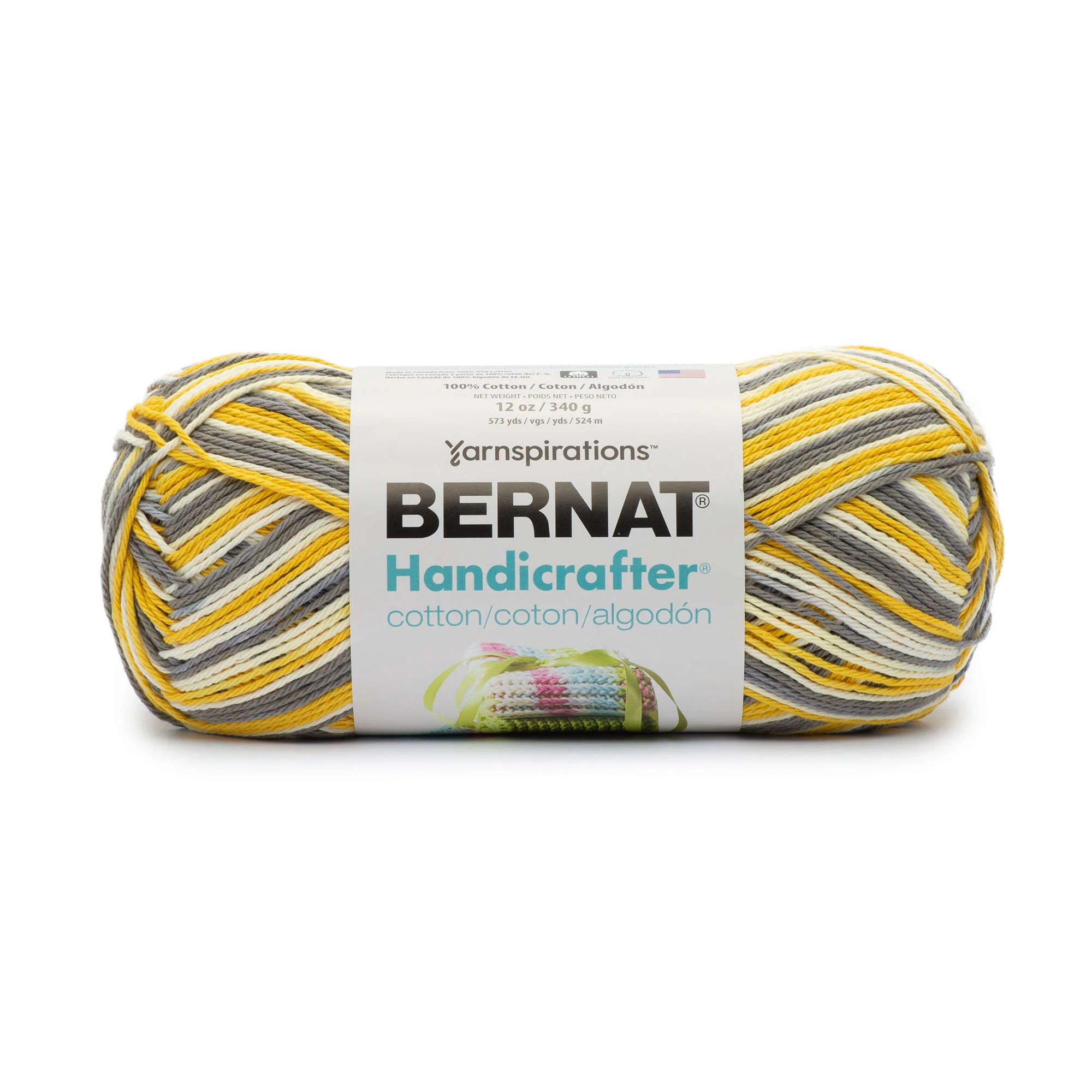 Bernat Handicrafter Cotton Ombres Yarn (340g/12oz) - Discontinued Shades - Image 7
