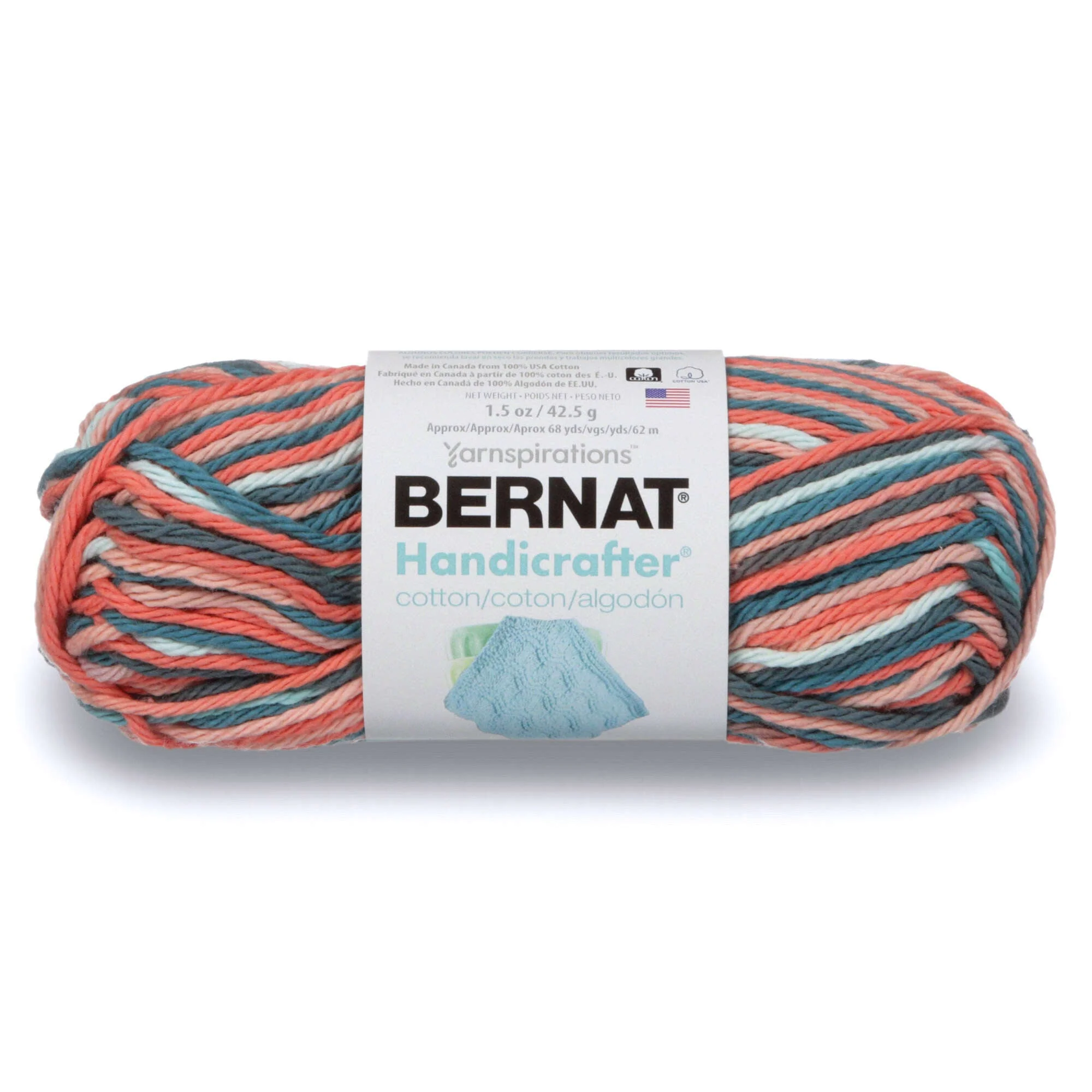 Bernat Handicrafter Cotton Ombres Yarn - Clearance Shades - Image 13