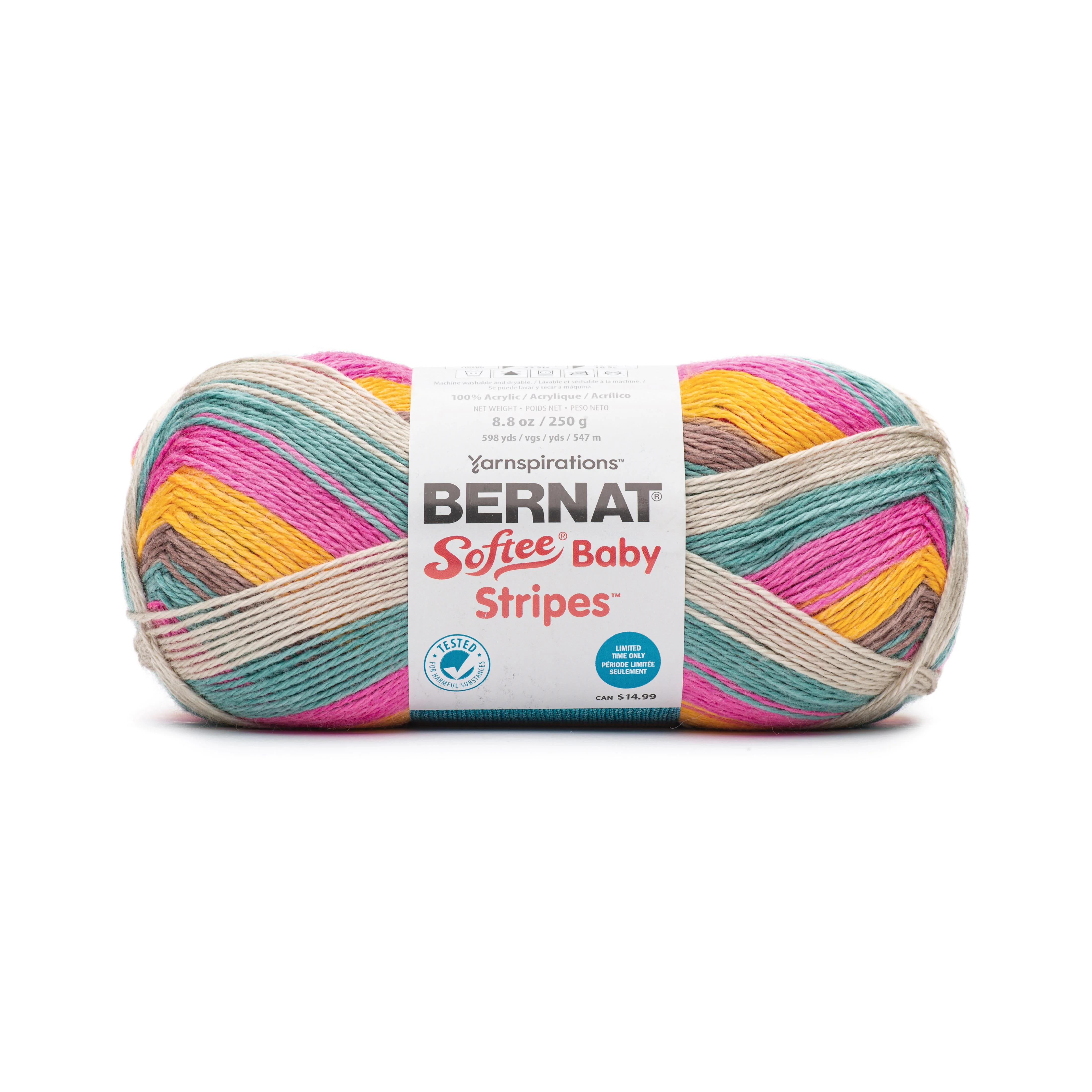 Bernat Softee Baby Stripes Yarn (250g/8.8oz) - Discontinued Shades - Image 11