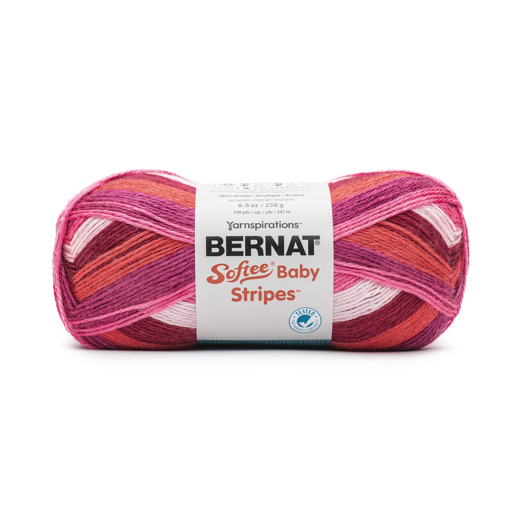 Bernat Softee Baby Stripes Yarn (250g/8.8oz) - Discontinued Shades - Image 3