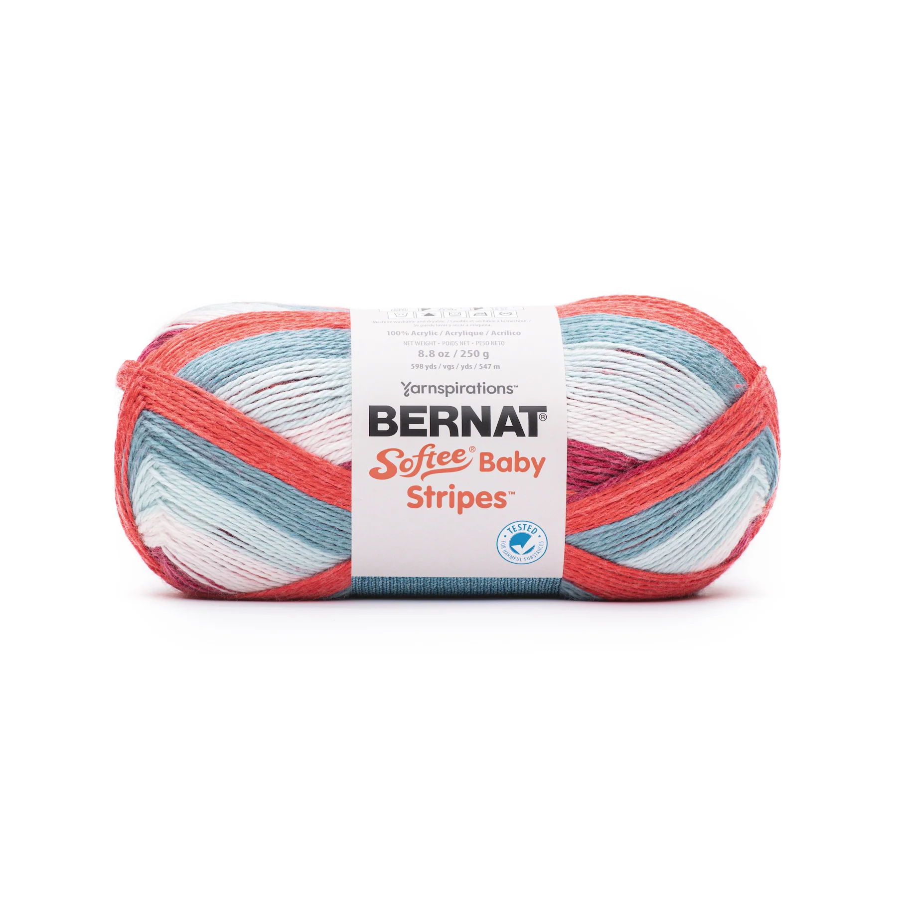 Bernat Softee Baby Stripes Yarn (250g/8.8oz) - Discontinued Shades - Image 9