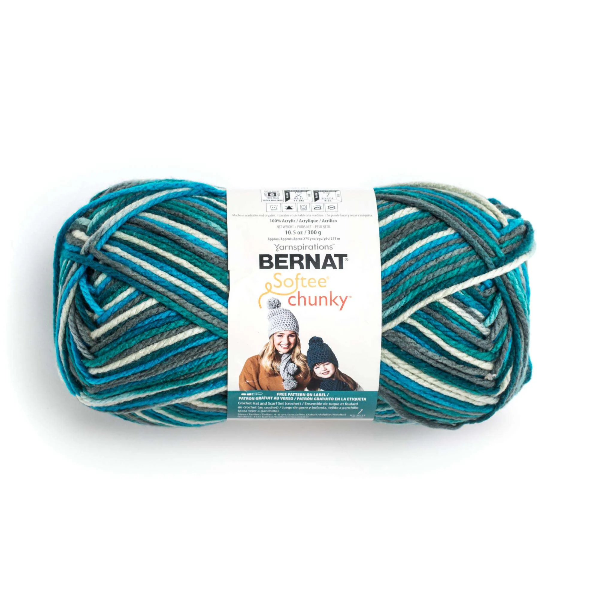 Bernat Softee Chunky Ombres Yarn (300g/10.5oz) - Discontinued Shades