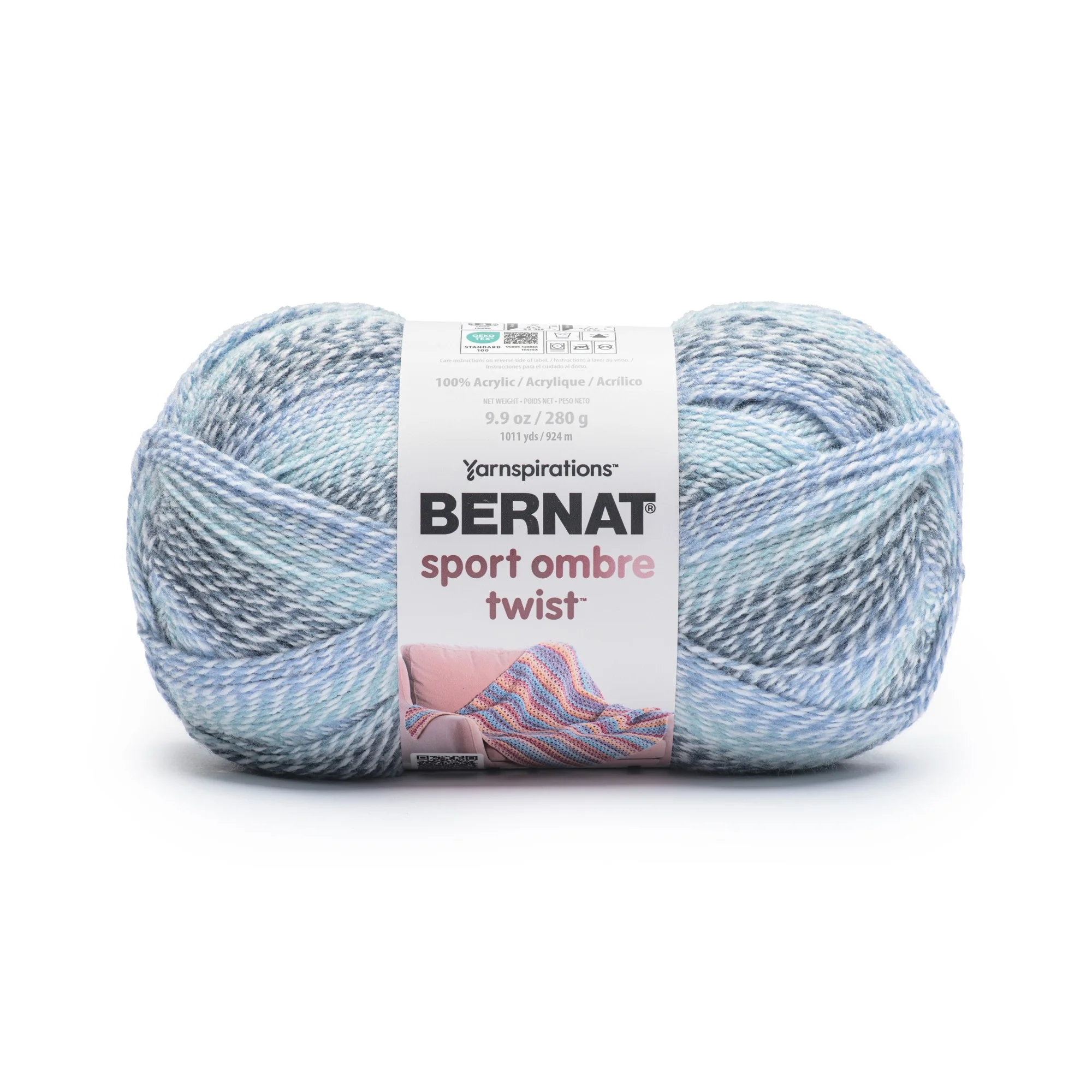 Bernat Sport Ombre Twist Yarn (280g/9.9oz) - Image 19