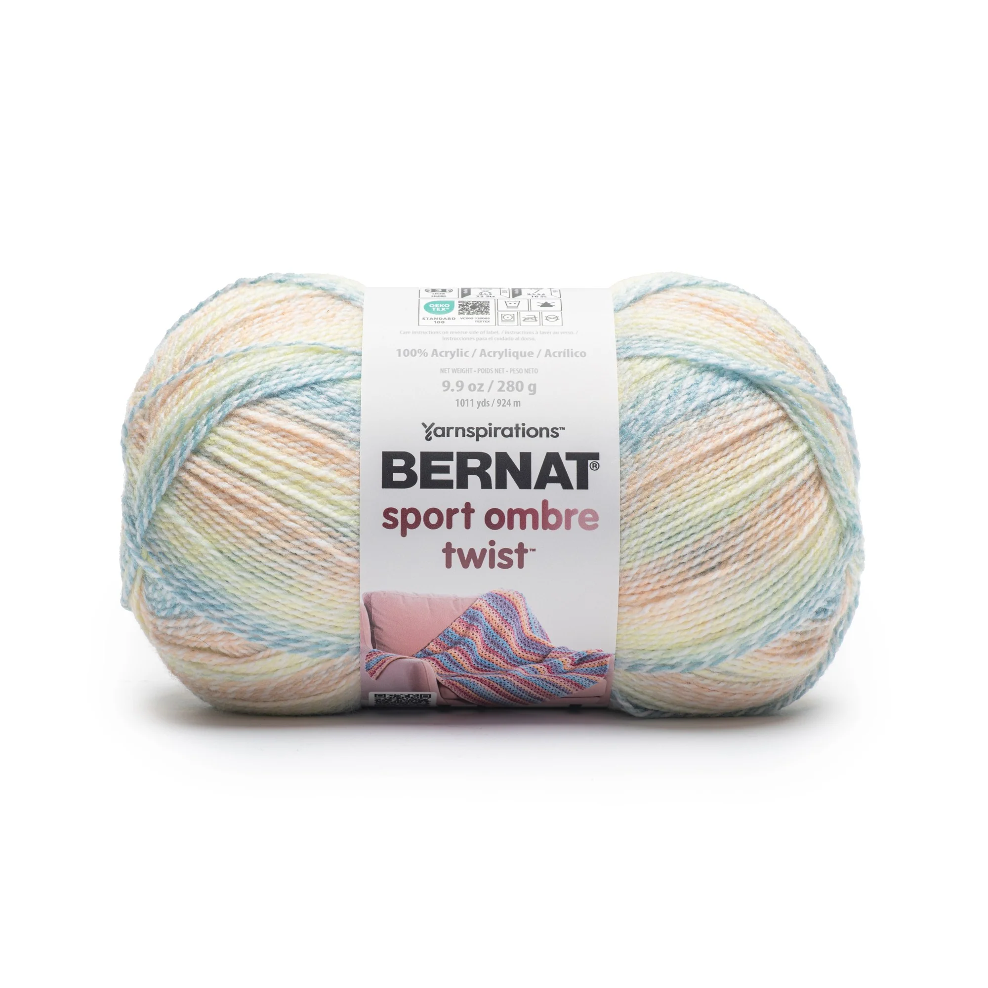 Bernat Sport Ombre Twist Yarn (280g/9.9oz) - Image 23