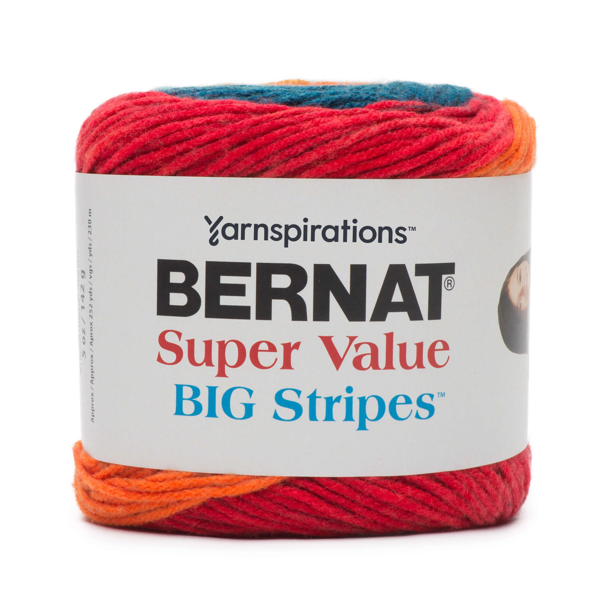 Bernat Super Value Big Stripes Yarn - Discontinued Shades - Image 11