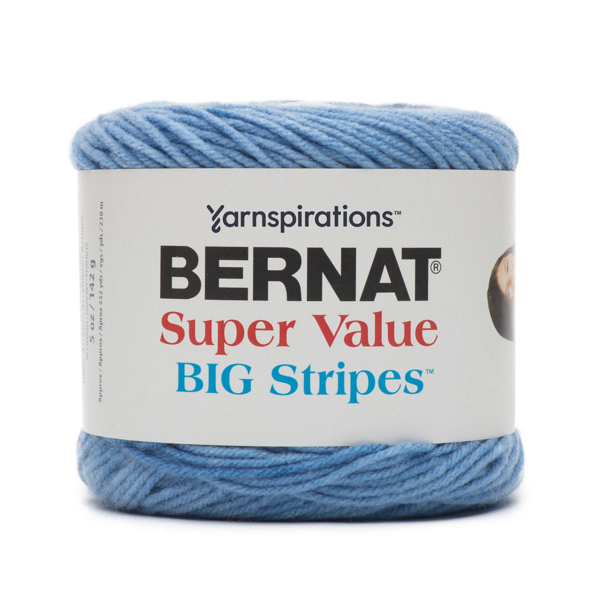 Bernat Super Value Big Stripes Yarn - Discontinued Shades - Image 3