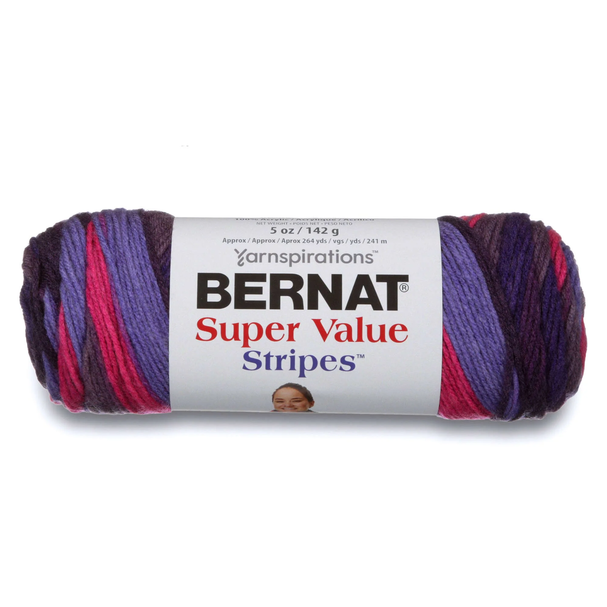Bernat Super Value Stripes Yarn - Discontinued Shades - Image 17