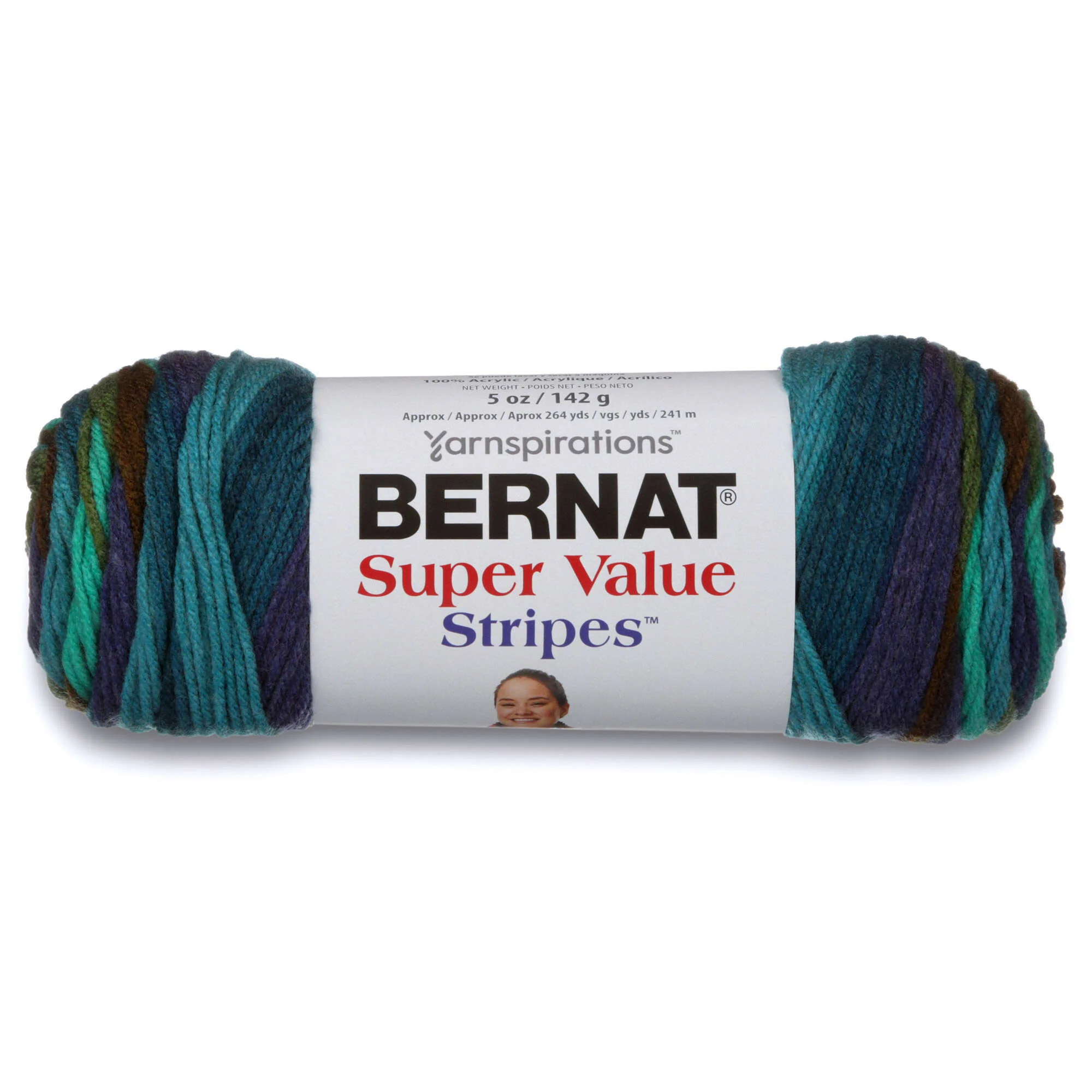 Bernat Super Value Stripes Yarn - Discontinued Shades - Image 9