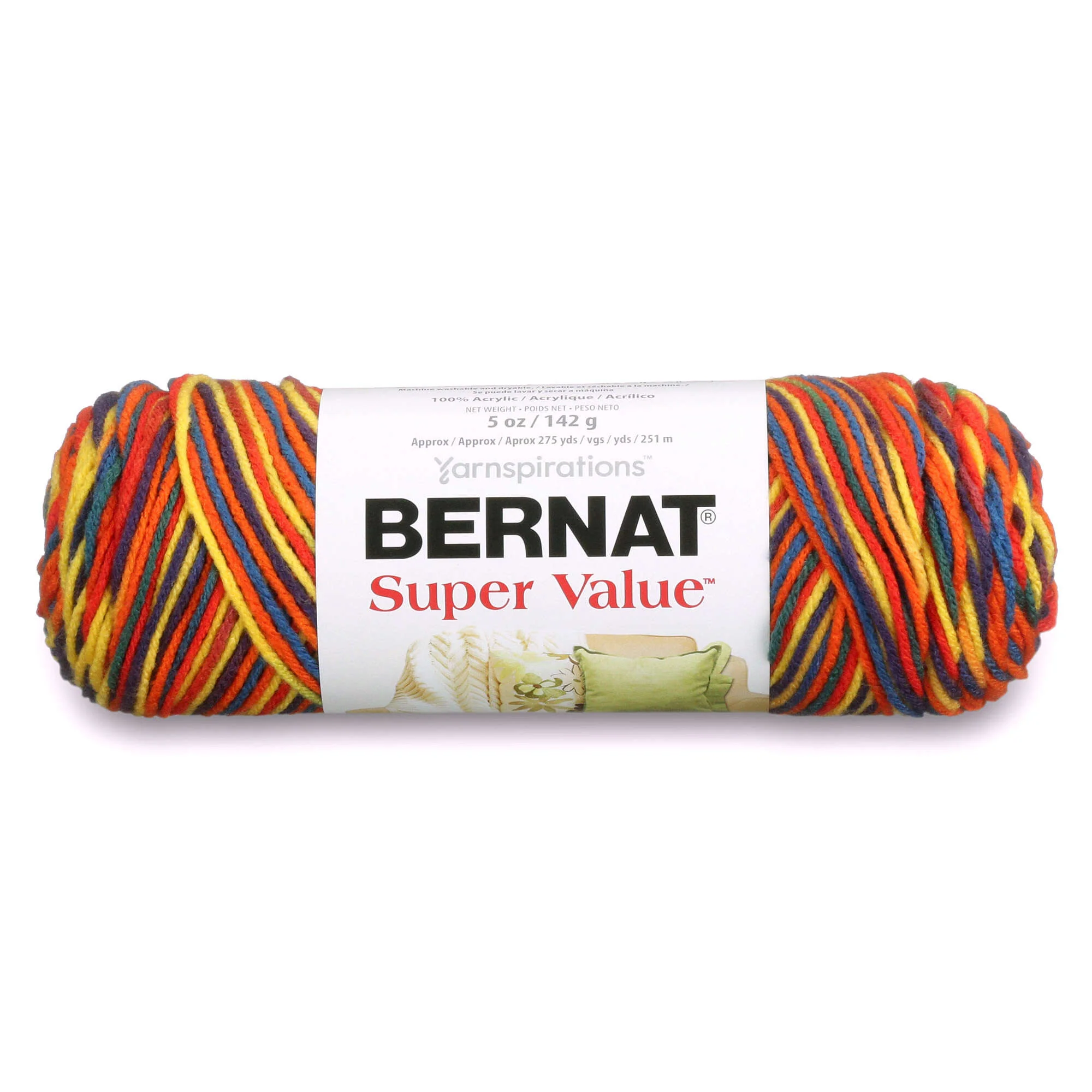 Bernat Super Value Variegates Yarn - Discontinued Shades - Image 21