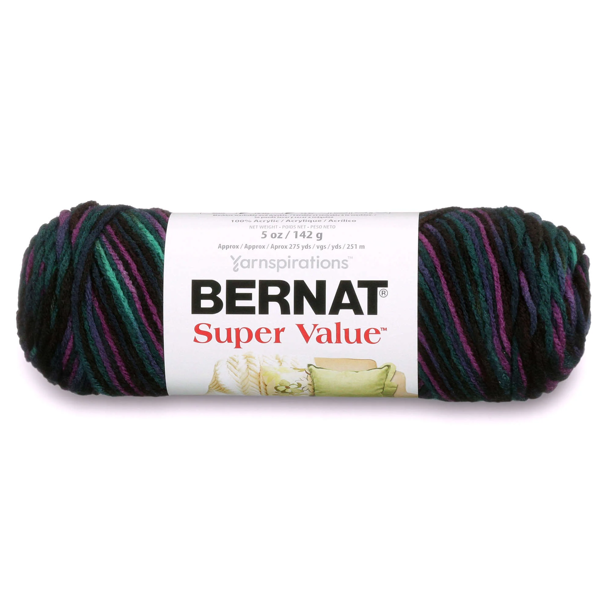 Bernat Super Value Variegates Yarn - Discontinued Shades - Image 37