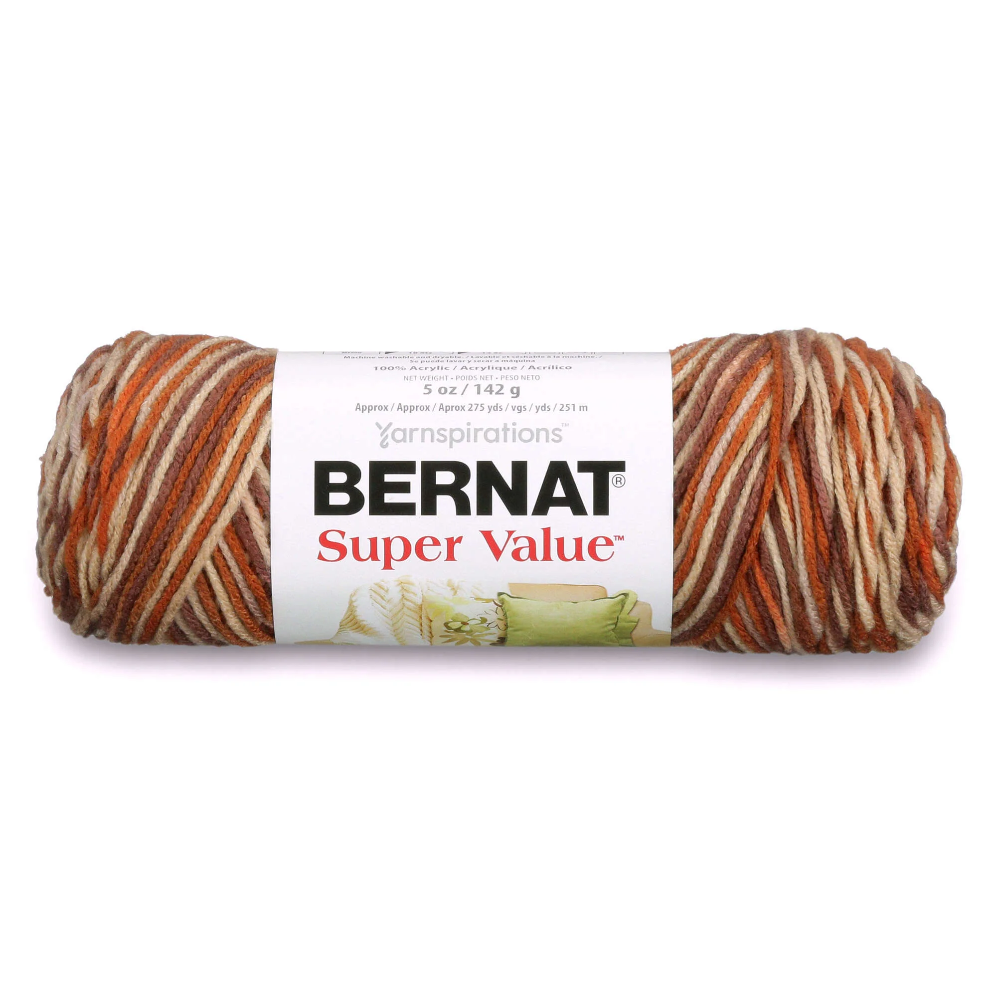 Bernat Super Value Variegates Yarn - Discontinued Shades - Image 5