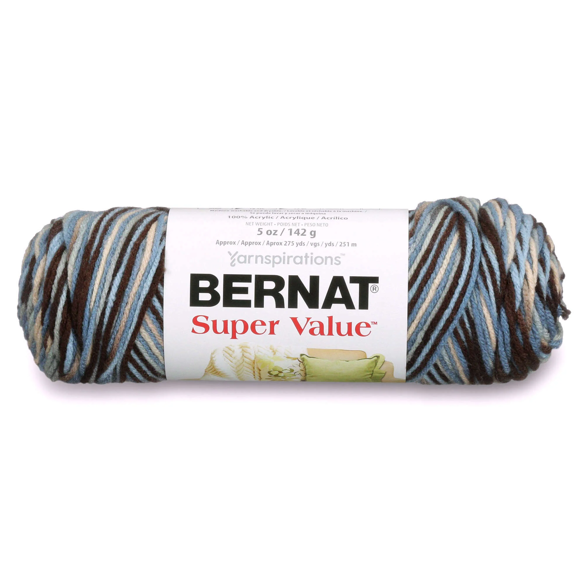 Bernat Super Value Variegates Yarn - Discontinued Shades - Image 9