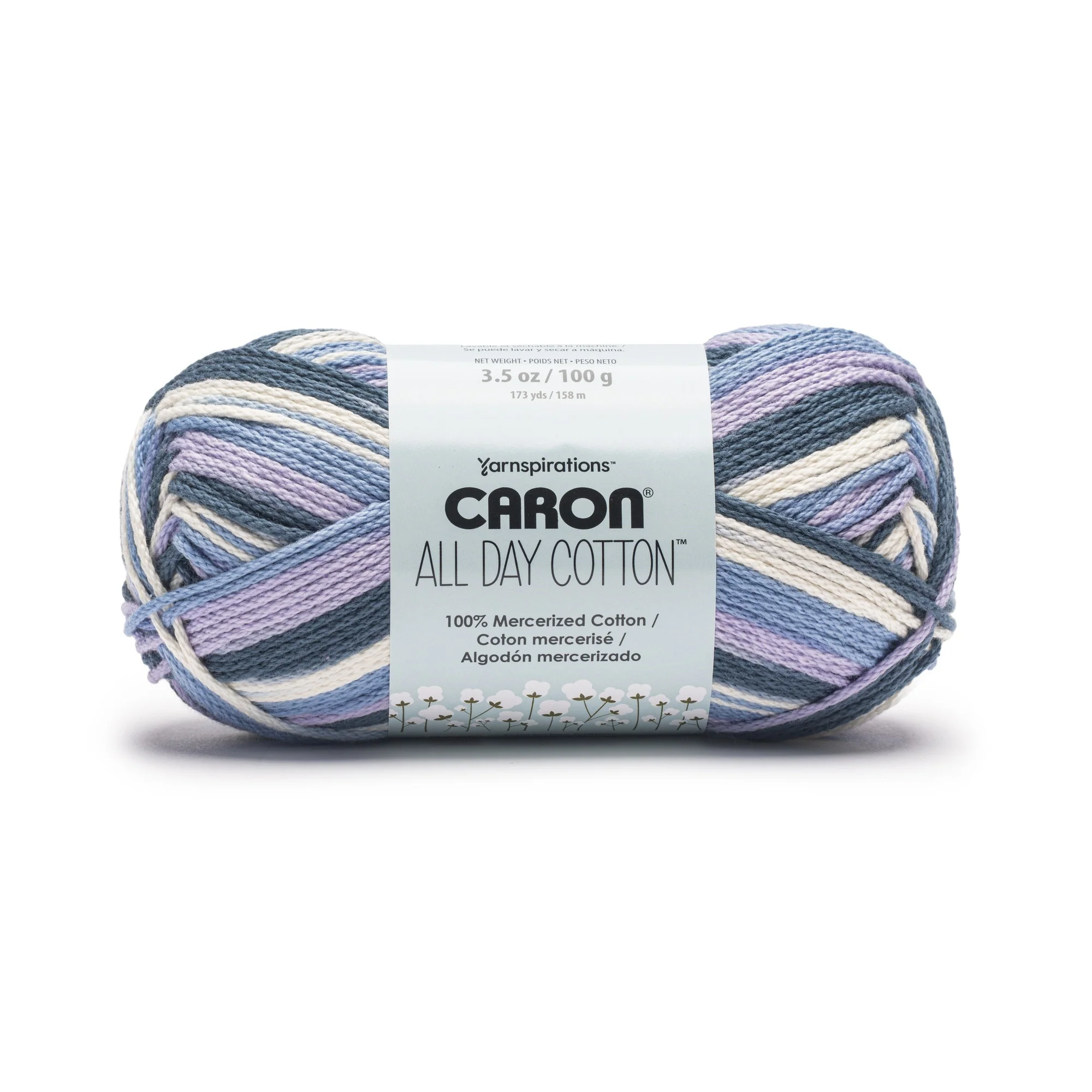 Caron All Day Cotton Prints Yarn (100g/3.5oz) - Image 3