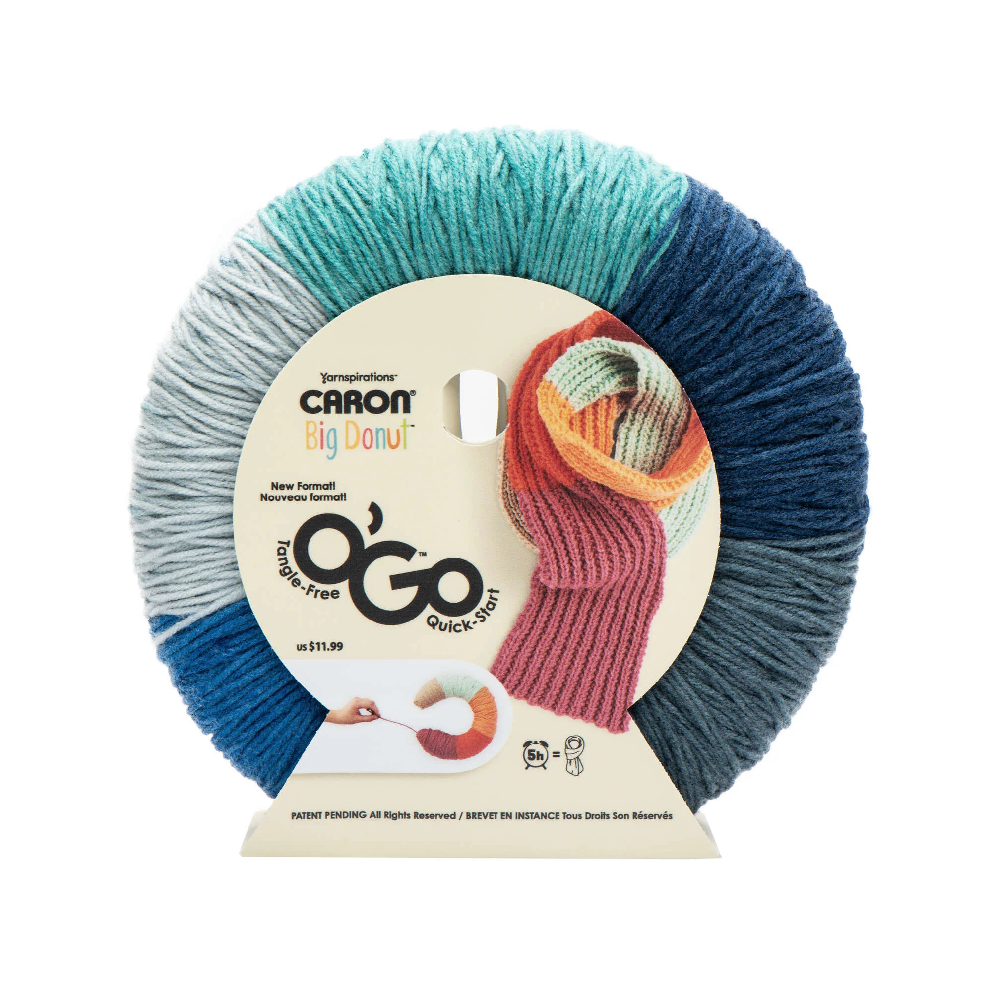 Caron Big Donut O'Go Yarn - Discontinued Shades - Image 3