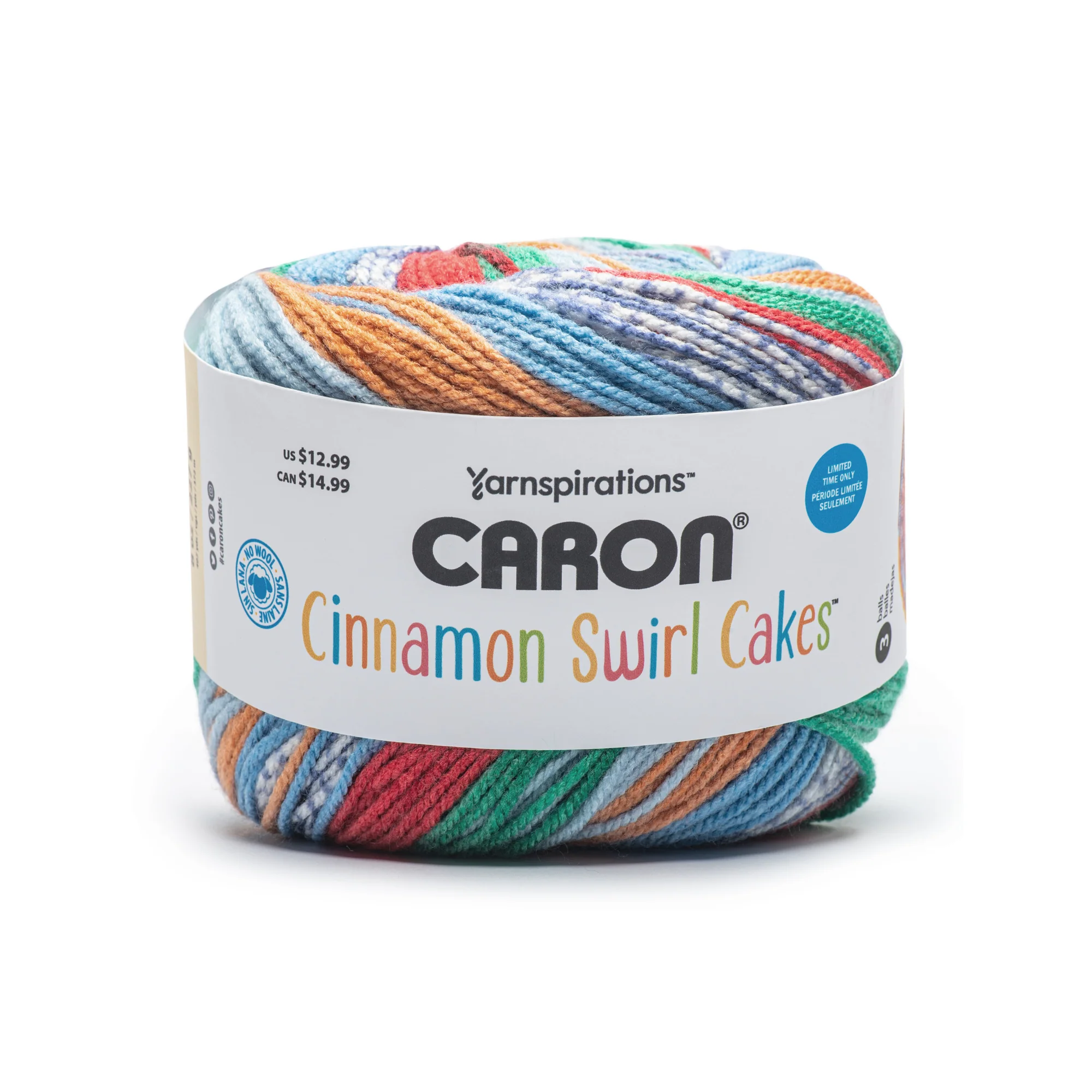 Caron Cinnamon Swirl Cakes Yarn (227g/8oz) - Retailer Exclusive - Image 10
