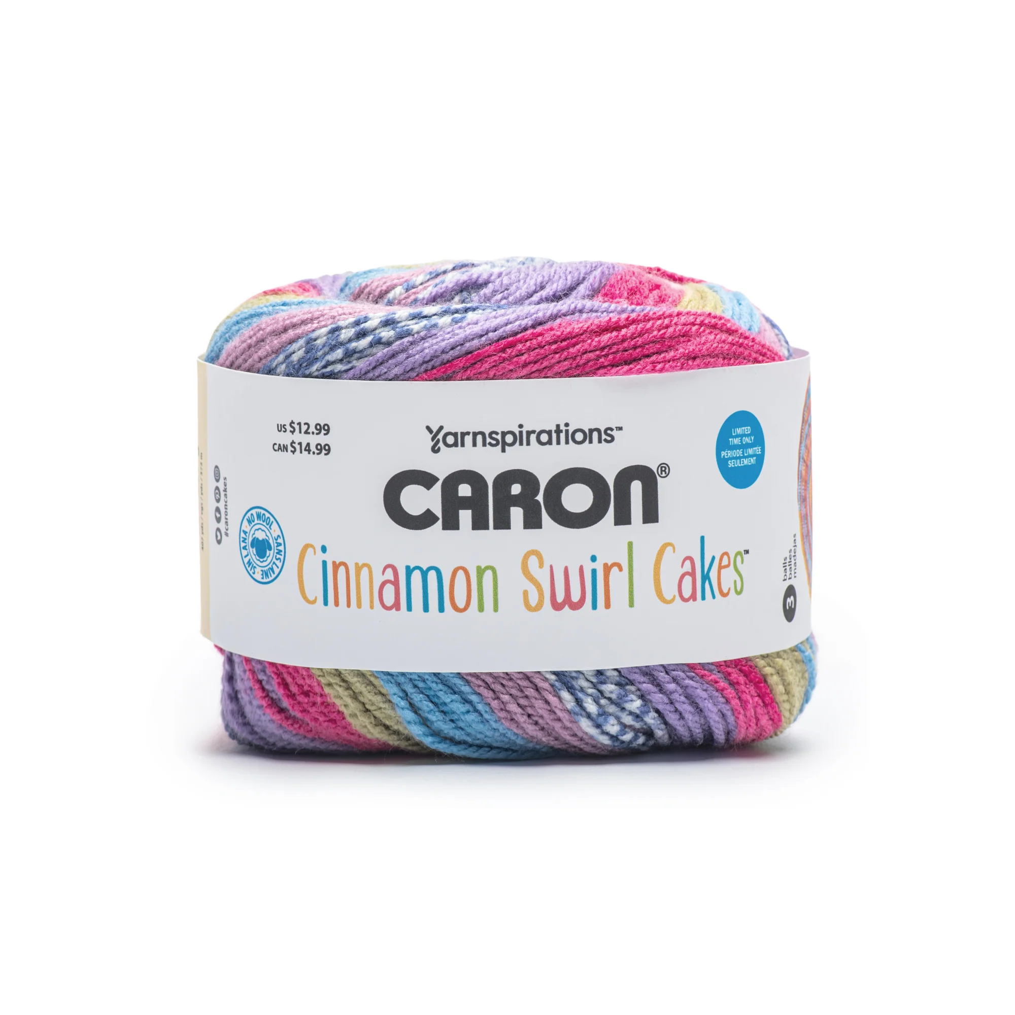 Caron Cinnamon Swirl Cakes Yarn (227g/8oz) - Retailer Exclusive - Image 4