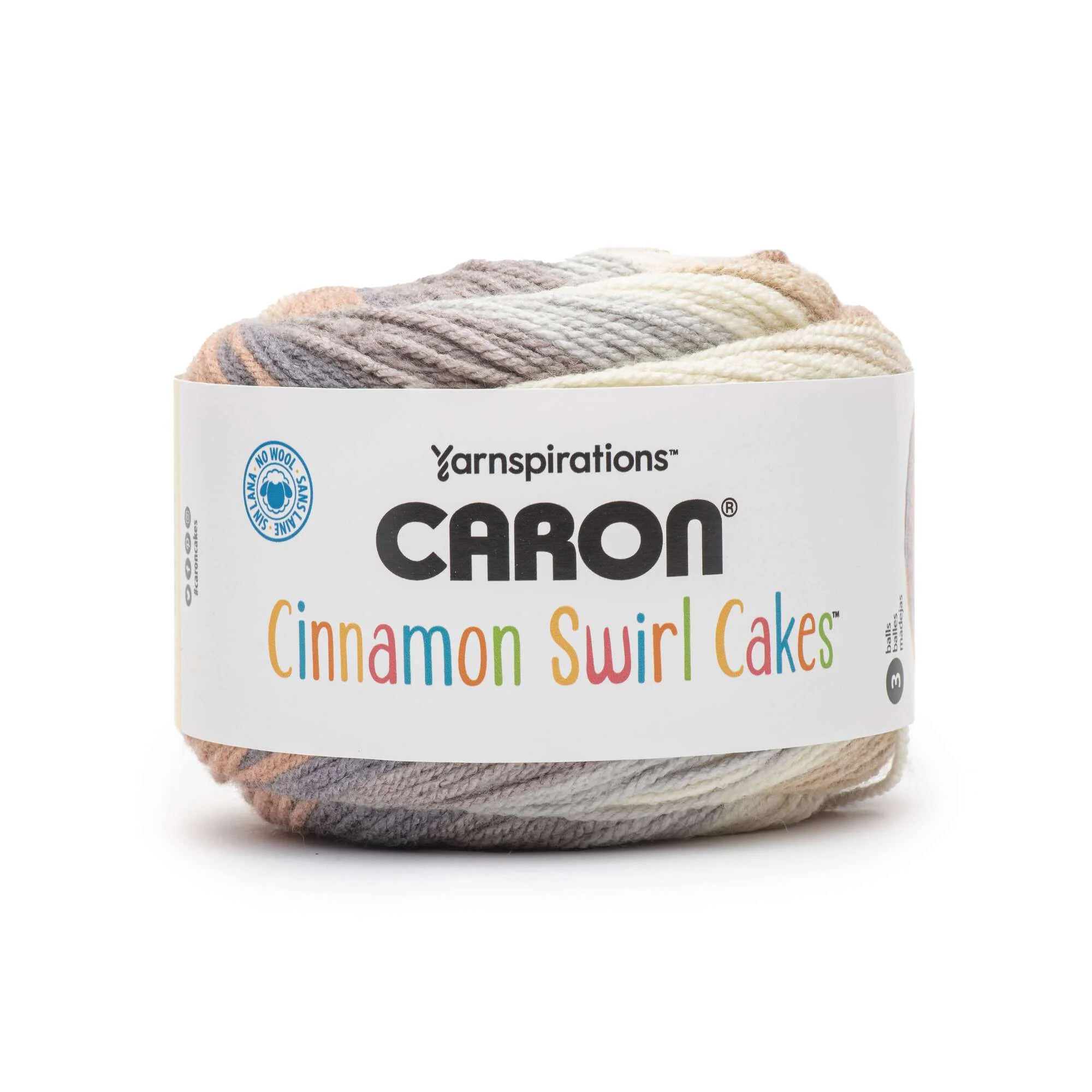 Caron Cinnamon Swirl Cakes Yarn - Retailer Exclusive - Image 5