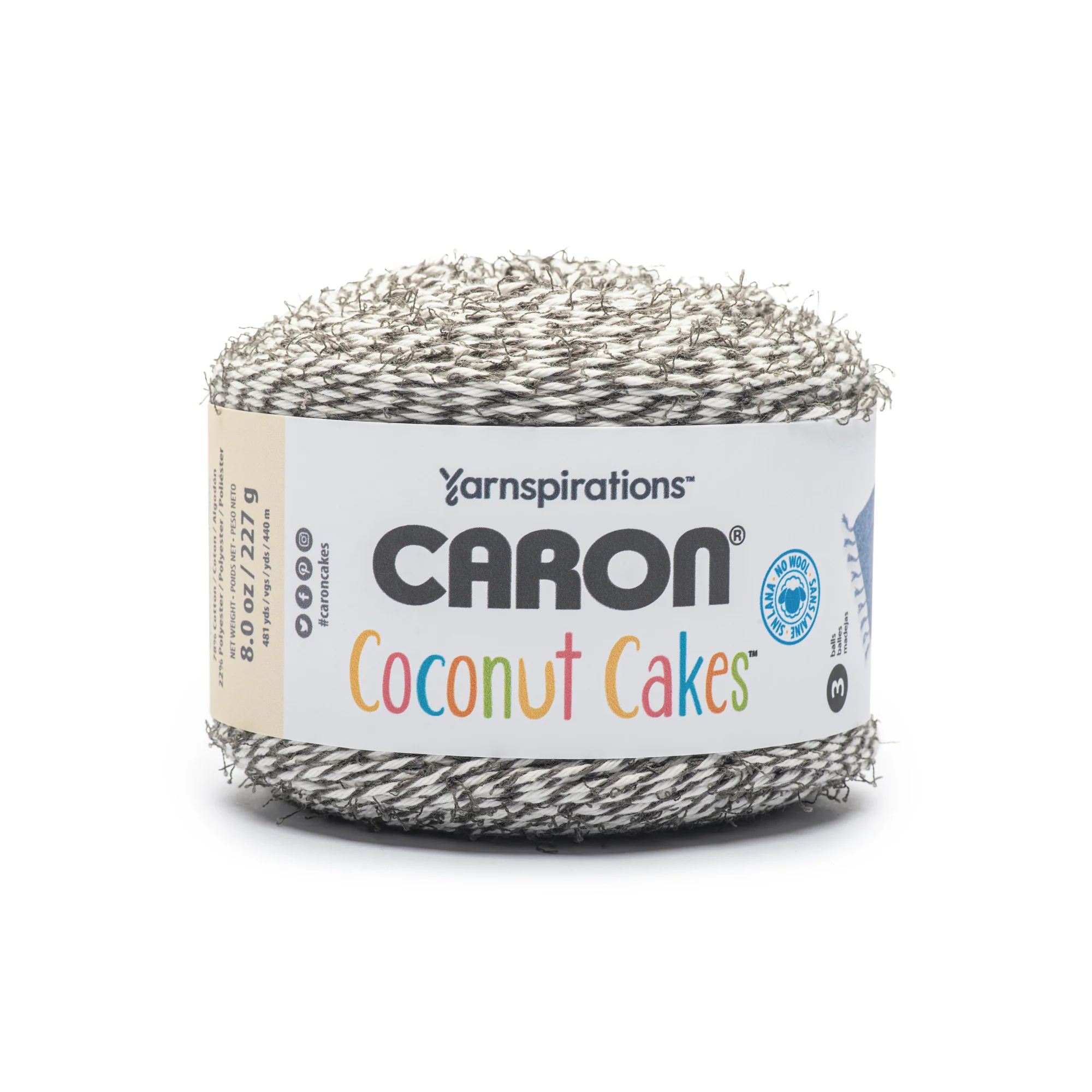 Caron Coconut Cakes Yarn (227g/8oz) - Retailer Exclusive - Image 13