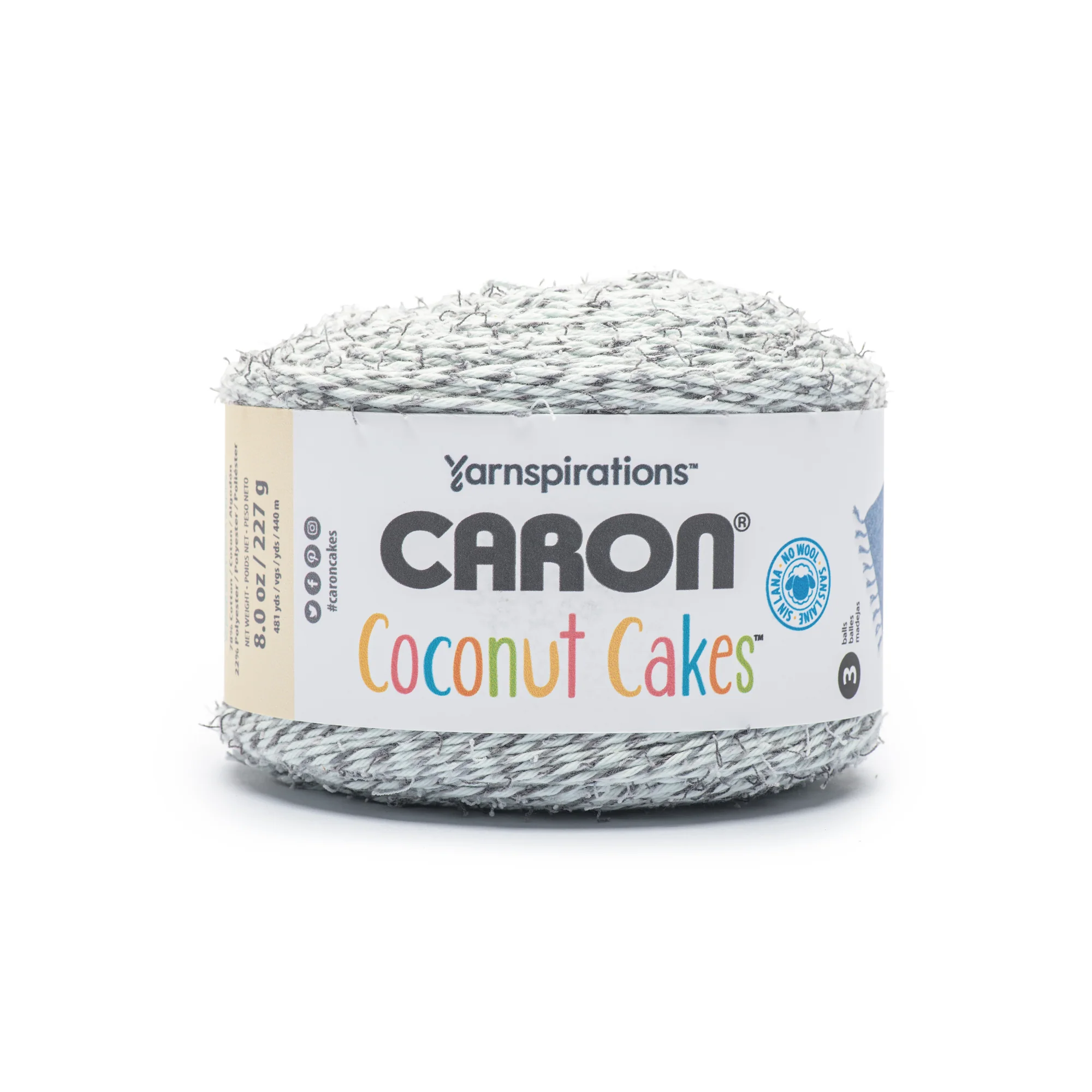 Caron Coconut Cakes Yarn (227g/8oz) - Retailer Exclusive - Image 22