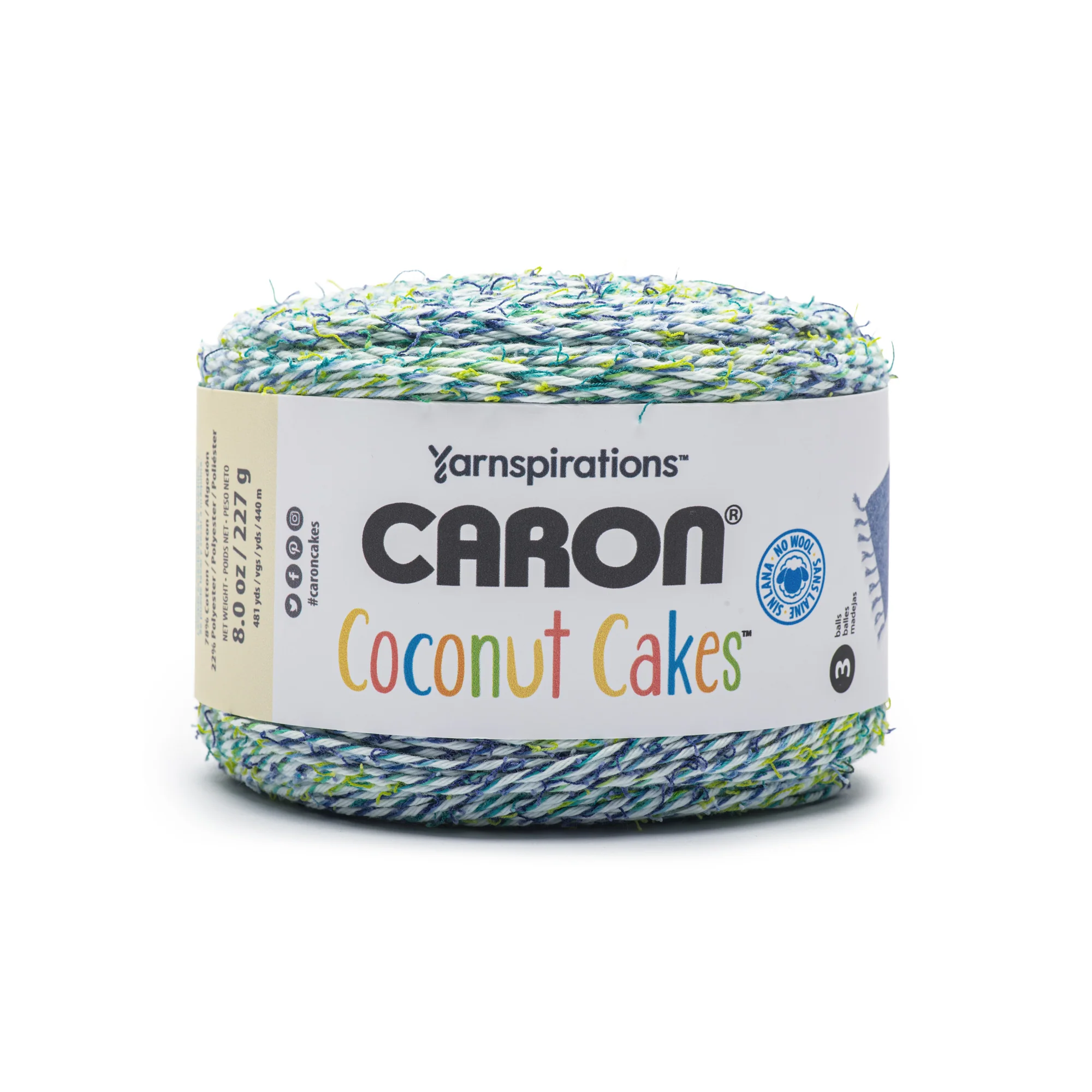 Caron Coconut Cakes Yarn (227g/8oz) - Retailer Exclusive - Image 25