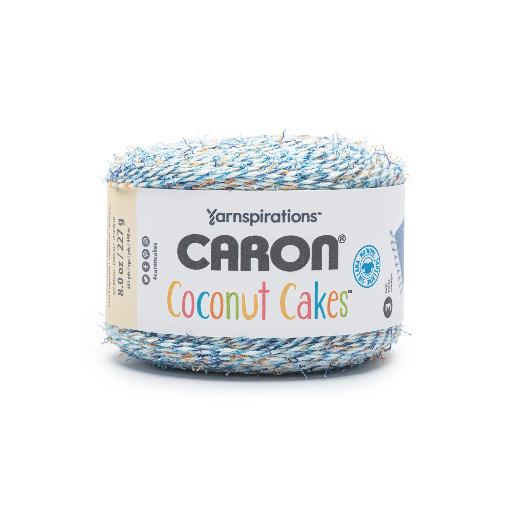 Caron Coconut Cakes Yarn (227g/8oz) - Retailer Exclusive - Image 28