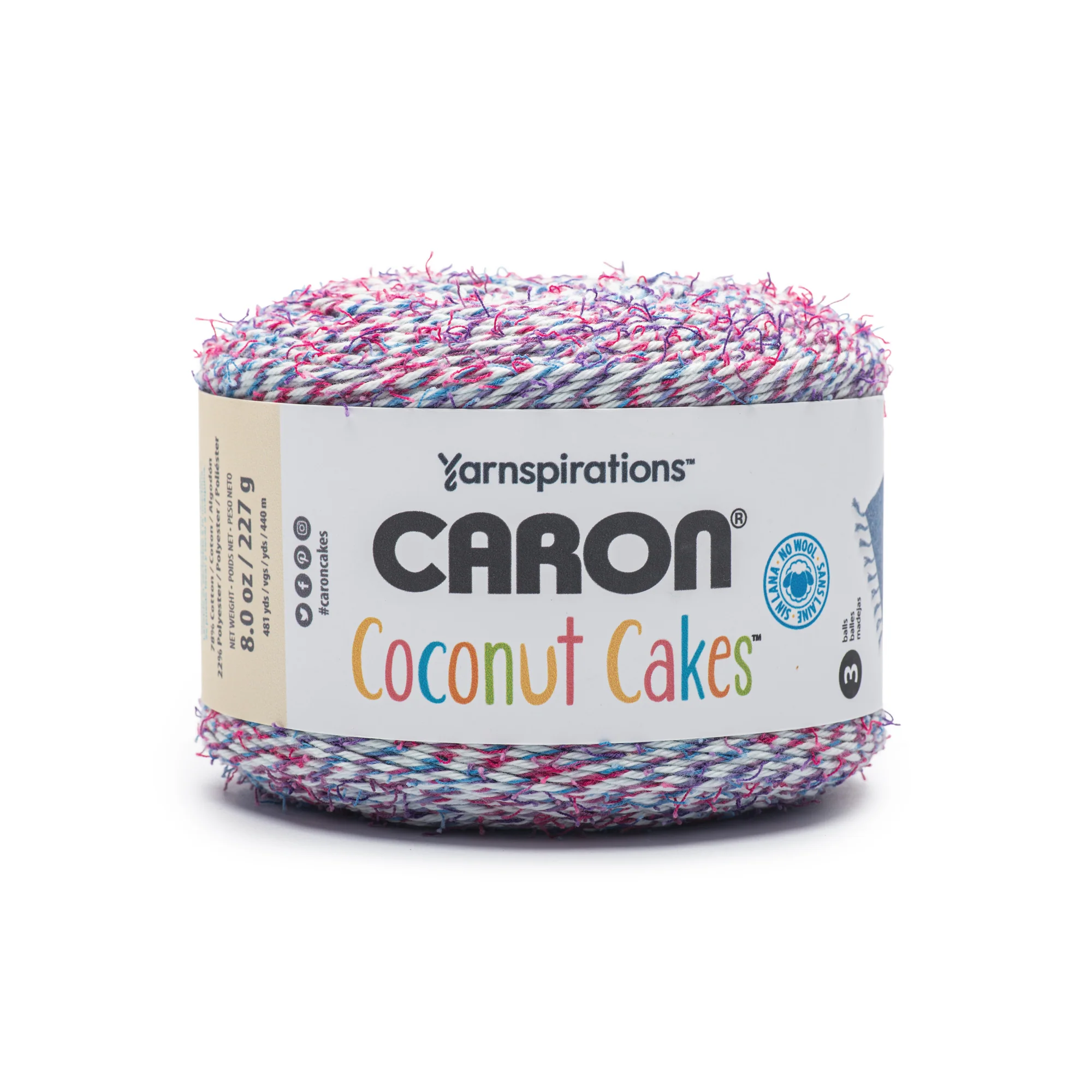 Caron Coconut Cakes Yarn (227g/8oz) - Retailer Exclusive - Image 34