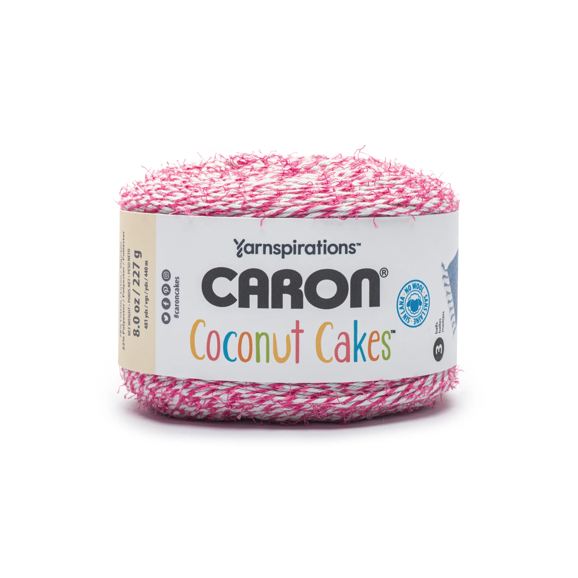 Caron Coconut Cakes Yarn (227g/8oz) - Retailer Exclusive - Image 7