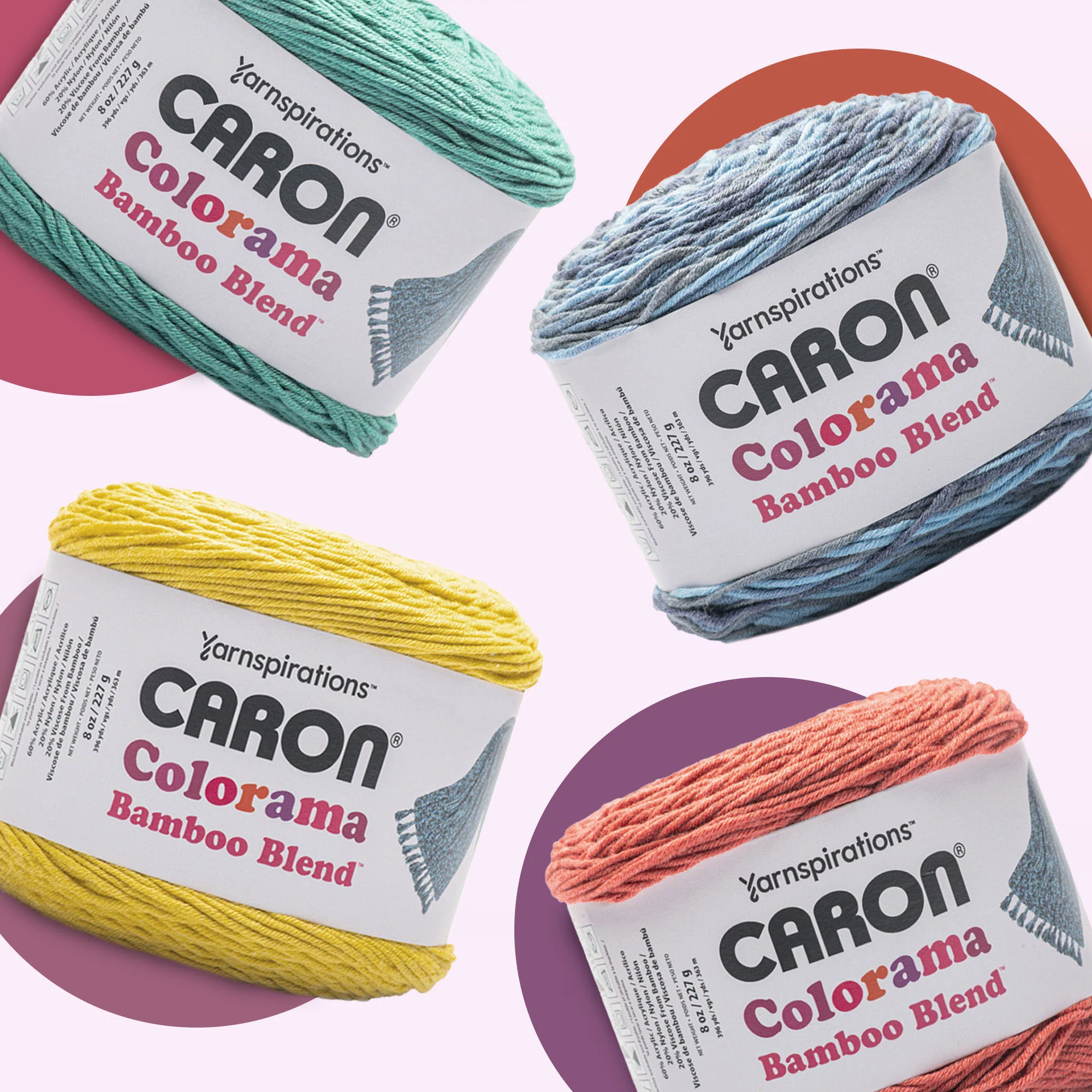 Caron Colorama Bamboo Blend Yarn (227g/8oz) - Image 55